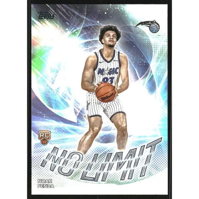 2025-26 Topps No Limit Rainbow Foilboard #NL32 Noah Penda