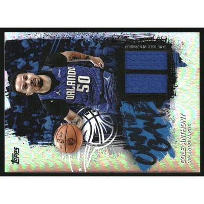 2025-26 Topps Own the Game Rainbow Foilboard #OTGACA Cole Anthony