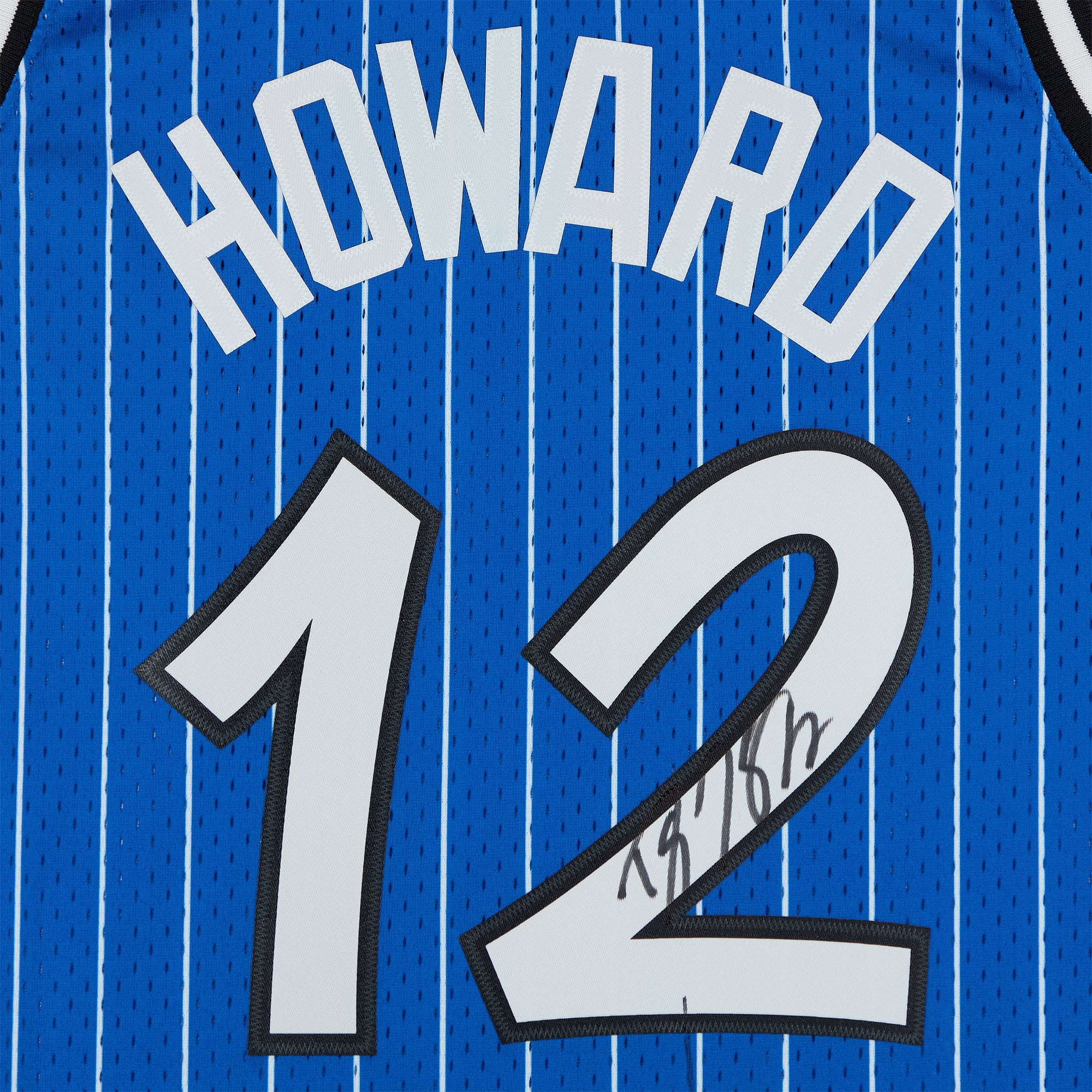 Dwight Howard Orlando Magic Autographed Mitchell & Ness 2004-05 Blue Hall of Fame Swingman Jersey