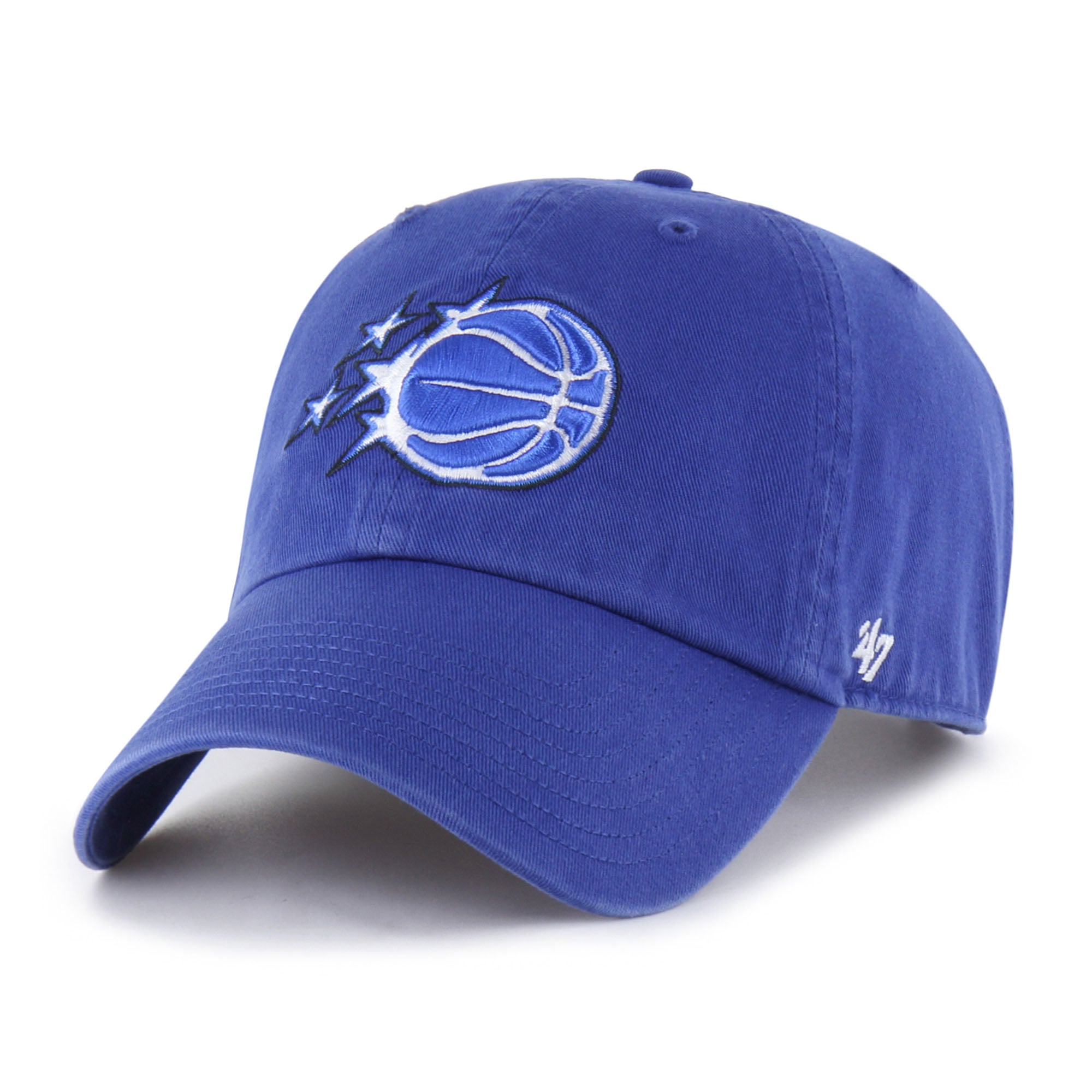 Men's Orlando Magic '47 Blue Core Logo Clean Up Adjustable Hat