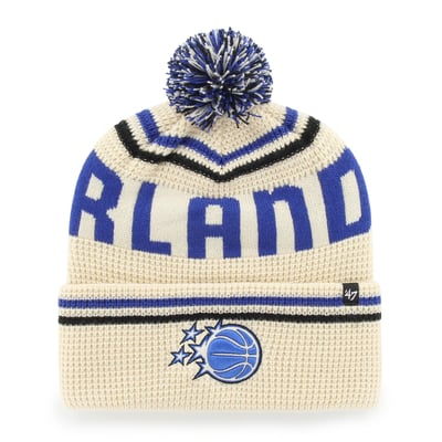 Bonnet Orlando Magic '47 Quattrle à revers et pompon - Naturel