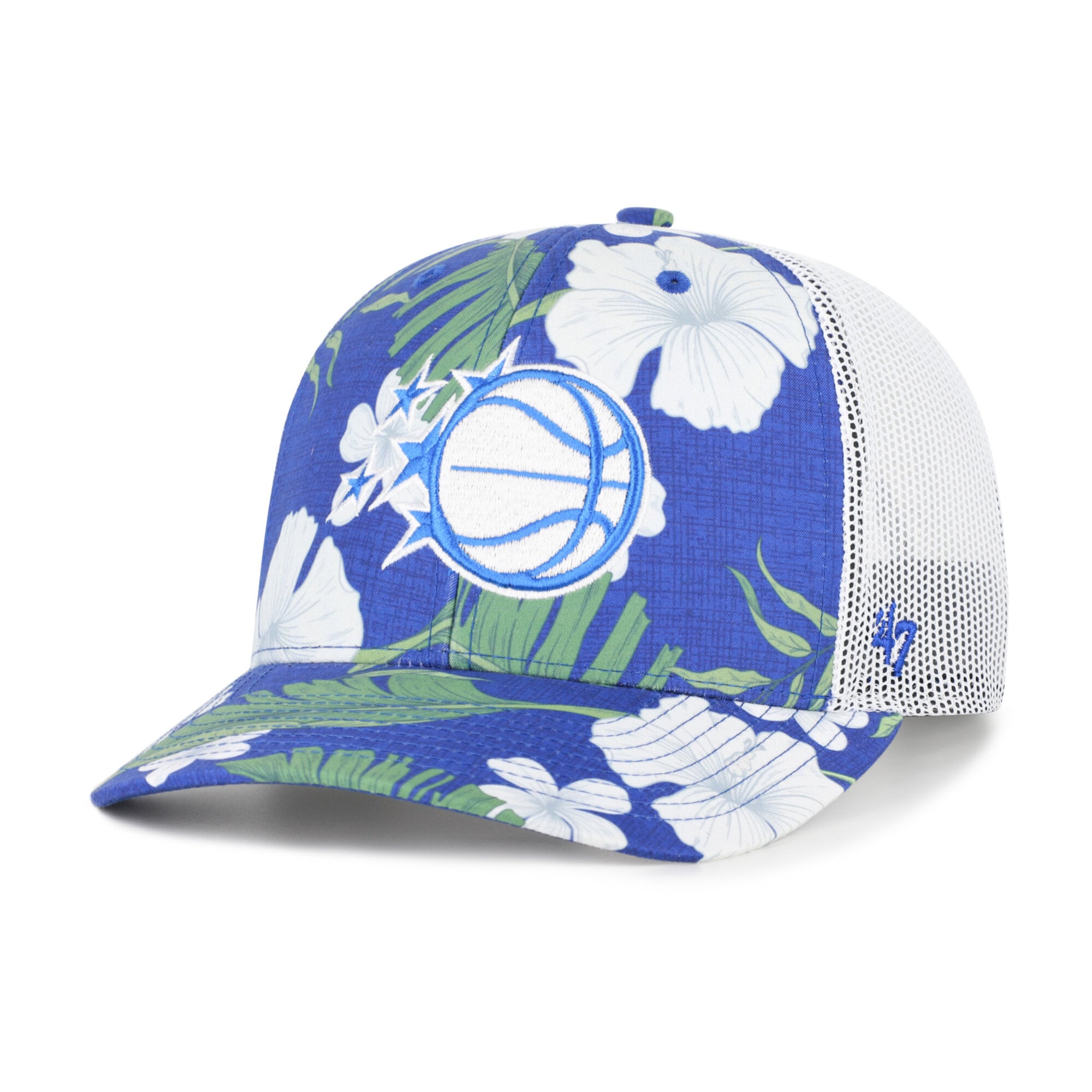 Men's '47 Royal Orlando Magic Beach Side Trucker Adjustable Hat
