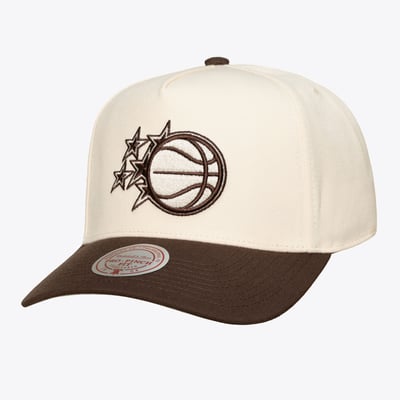 Casquette snapback Pro Pinch Mitchell & Ness marron et crème Orlando Magic - Crème