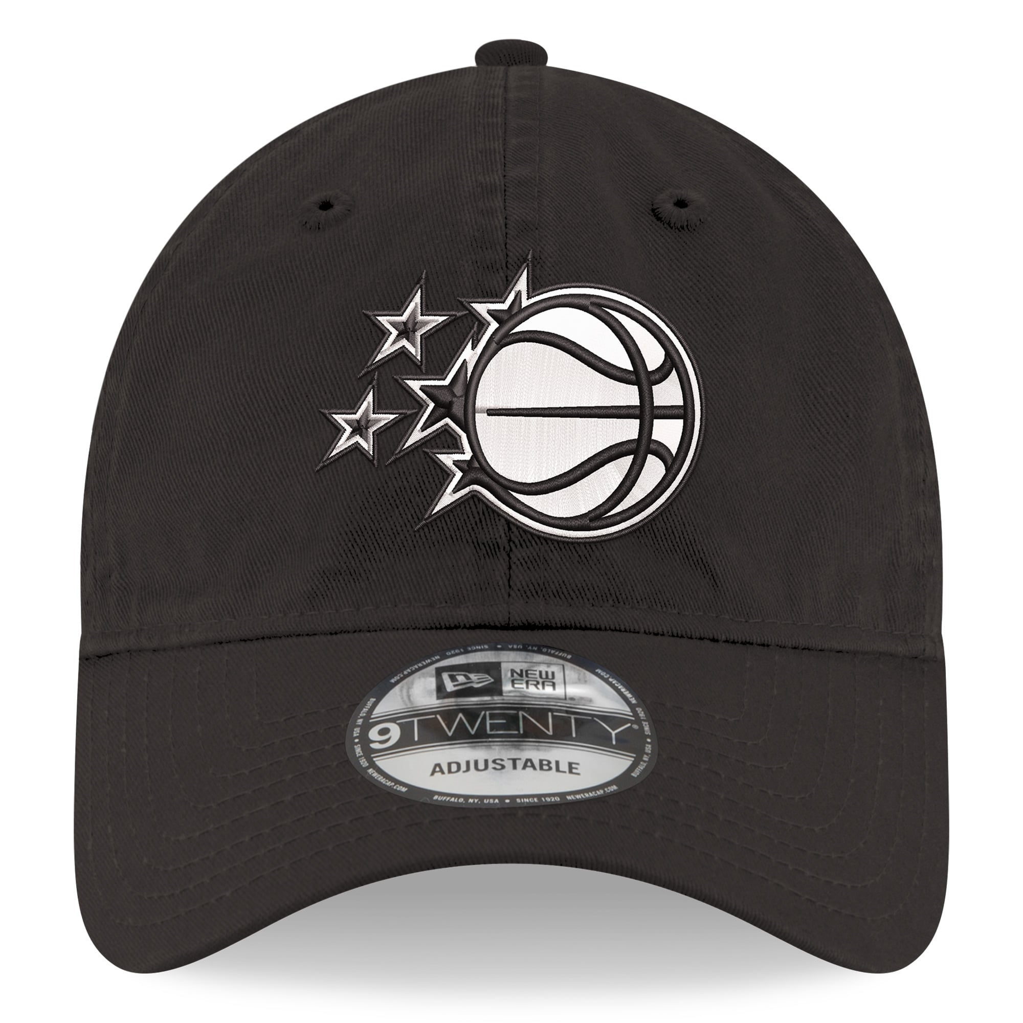 Men's New Era Black Orlando Magic 9TWENTY Adjustable Hat