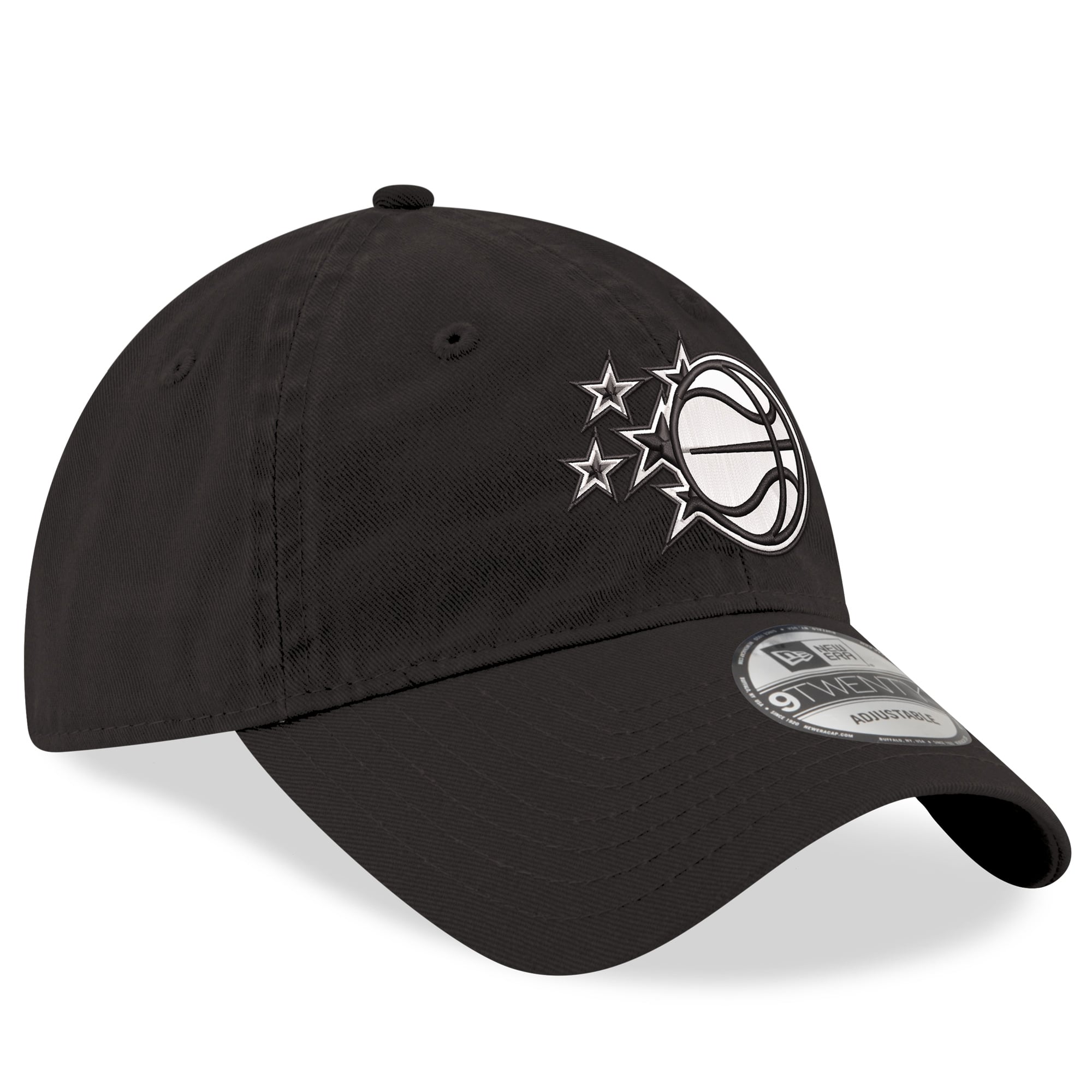 Men's New Era Black Orlando Magic 9TWENTY Adjustable Hat