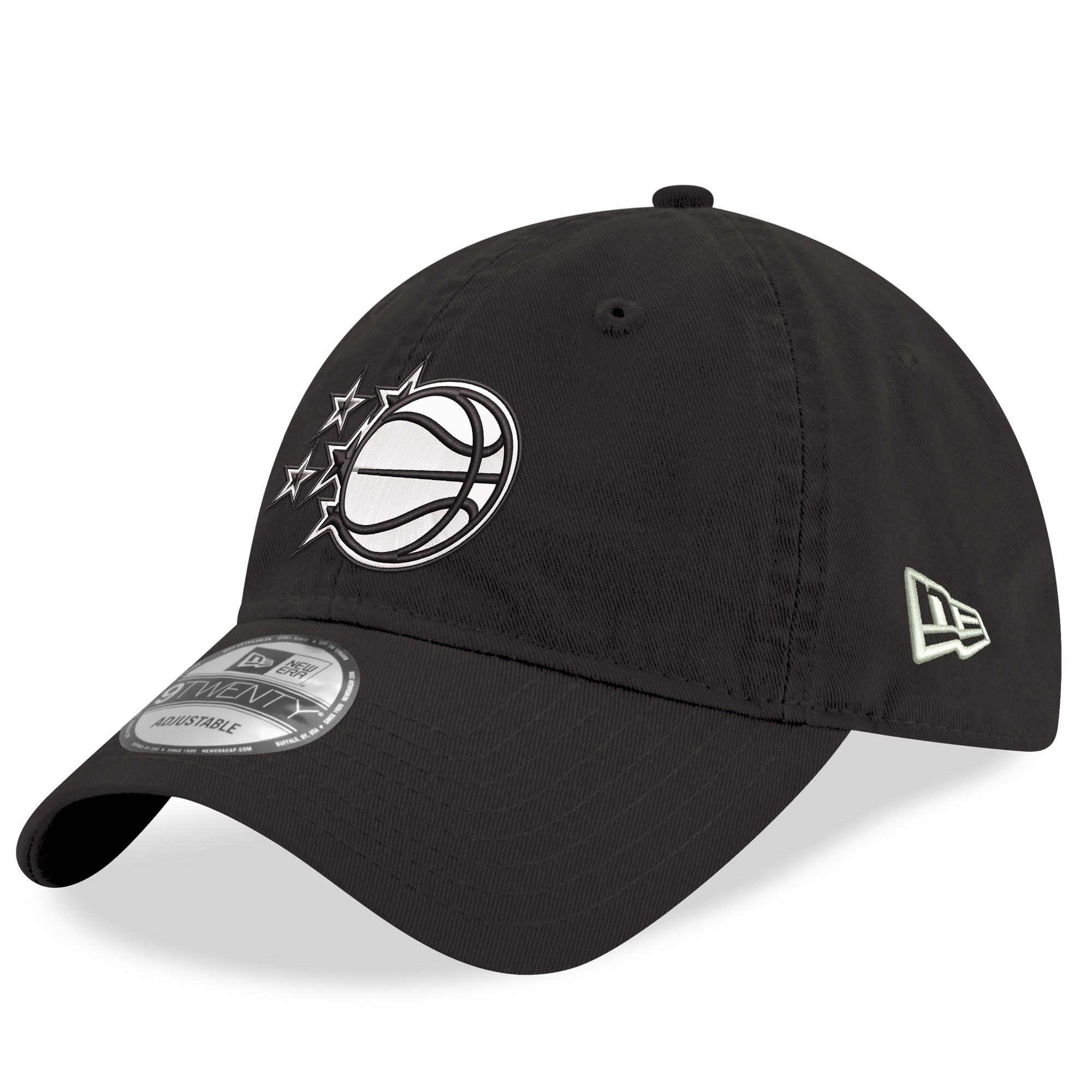 Men's New Era Black Orlando Magic 9TWENTY Adjustable Hat