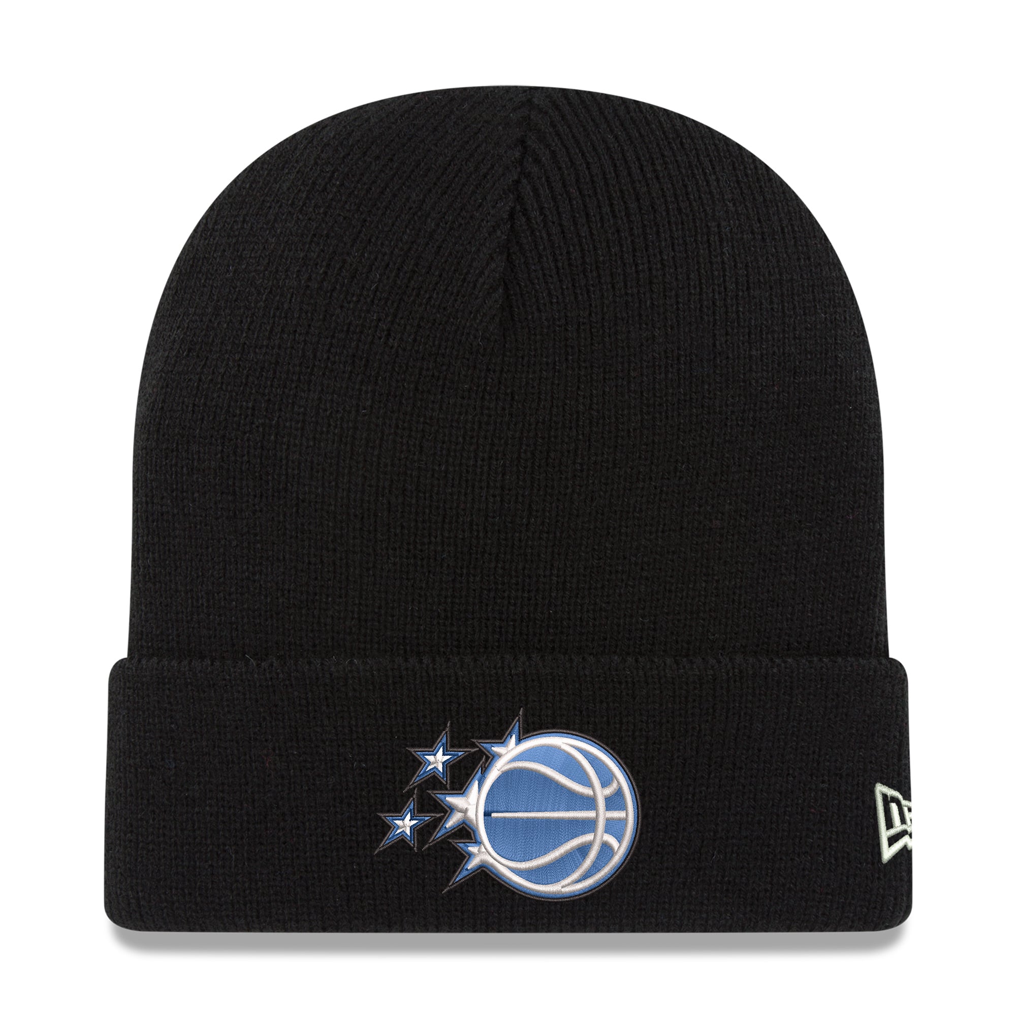 Men's New Era Black Orlando Magic Cuffed Knit Hat