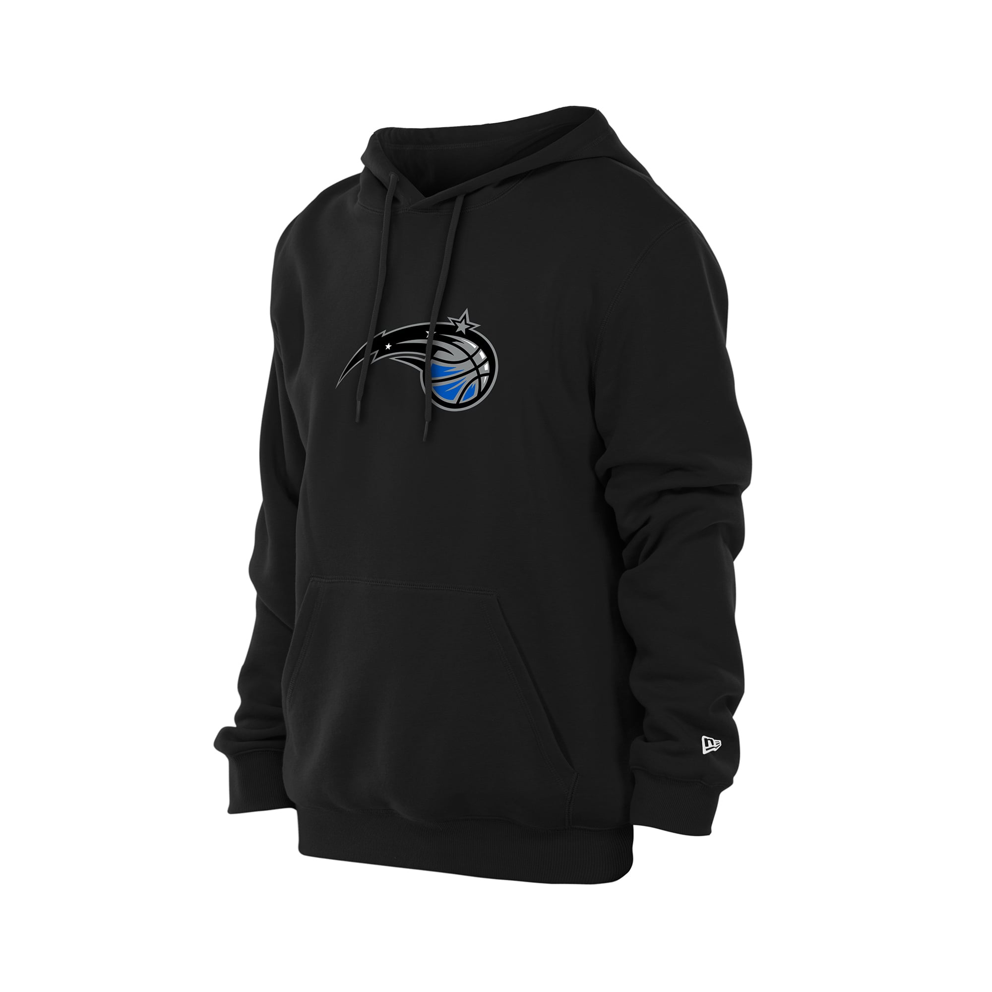 Men's New Era Black Orlando Magic Front Back Logo Hoodie