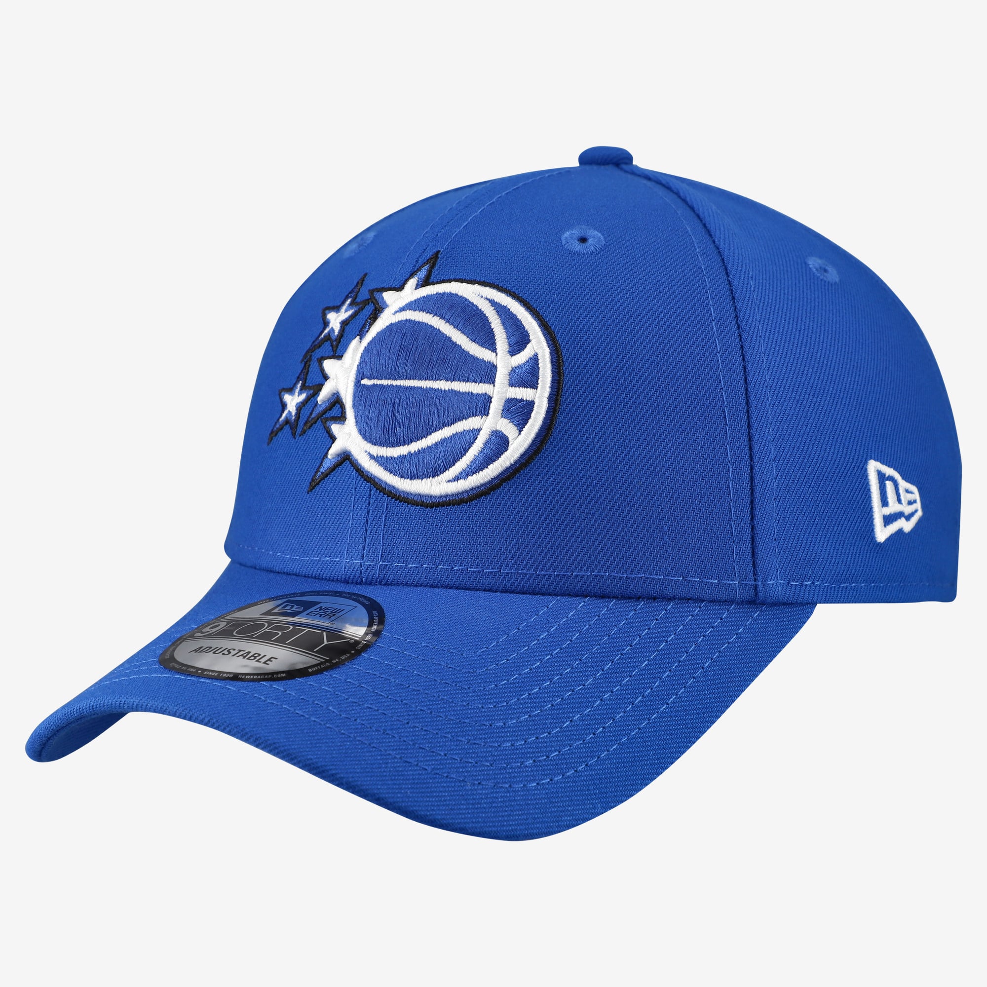 Men's New Era Blue Orlando Magic Team 9FORTY Adjustable Hat