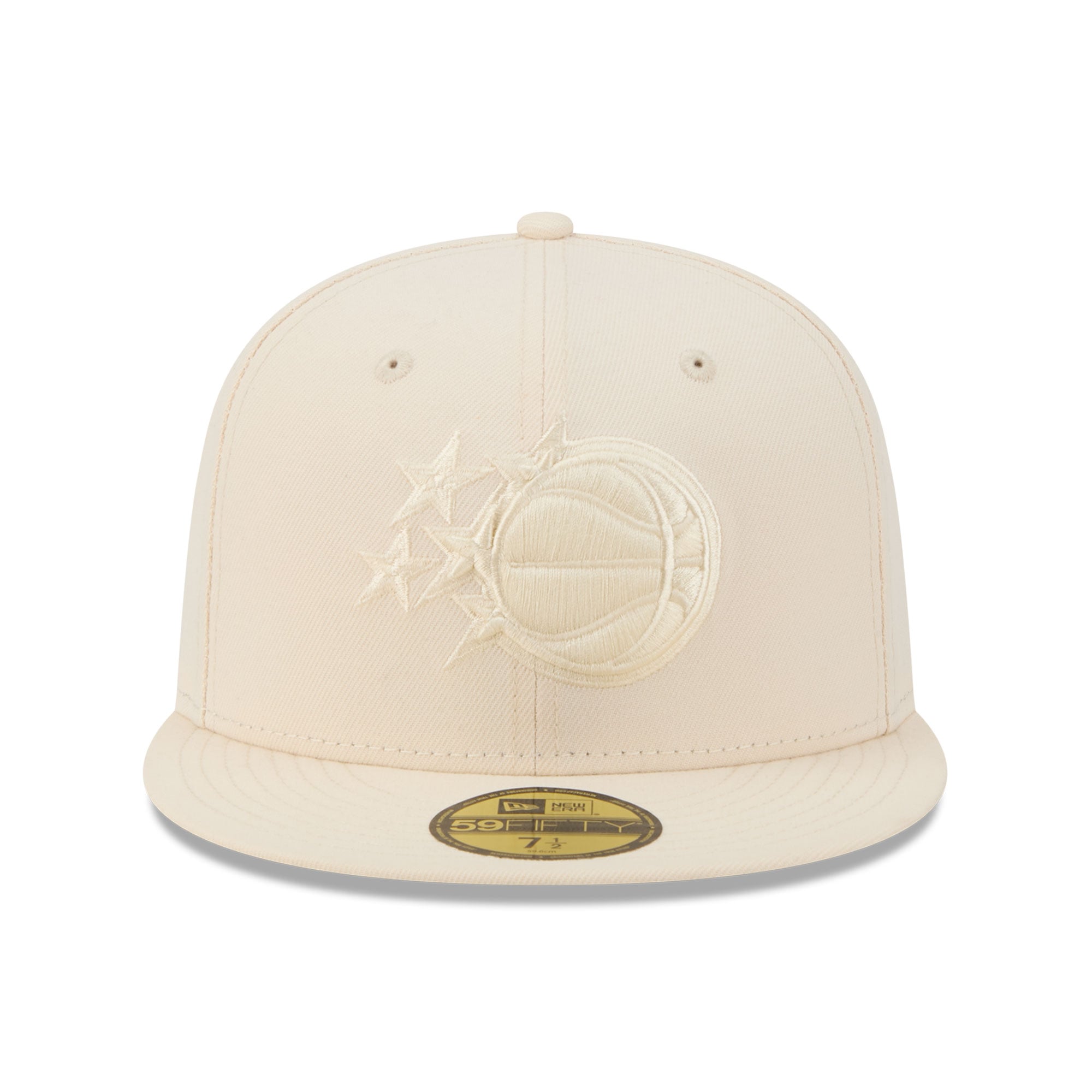 Casquette ajustée New Era crème Orlando Magic 59FIFTY pour homme
