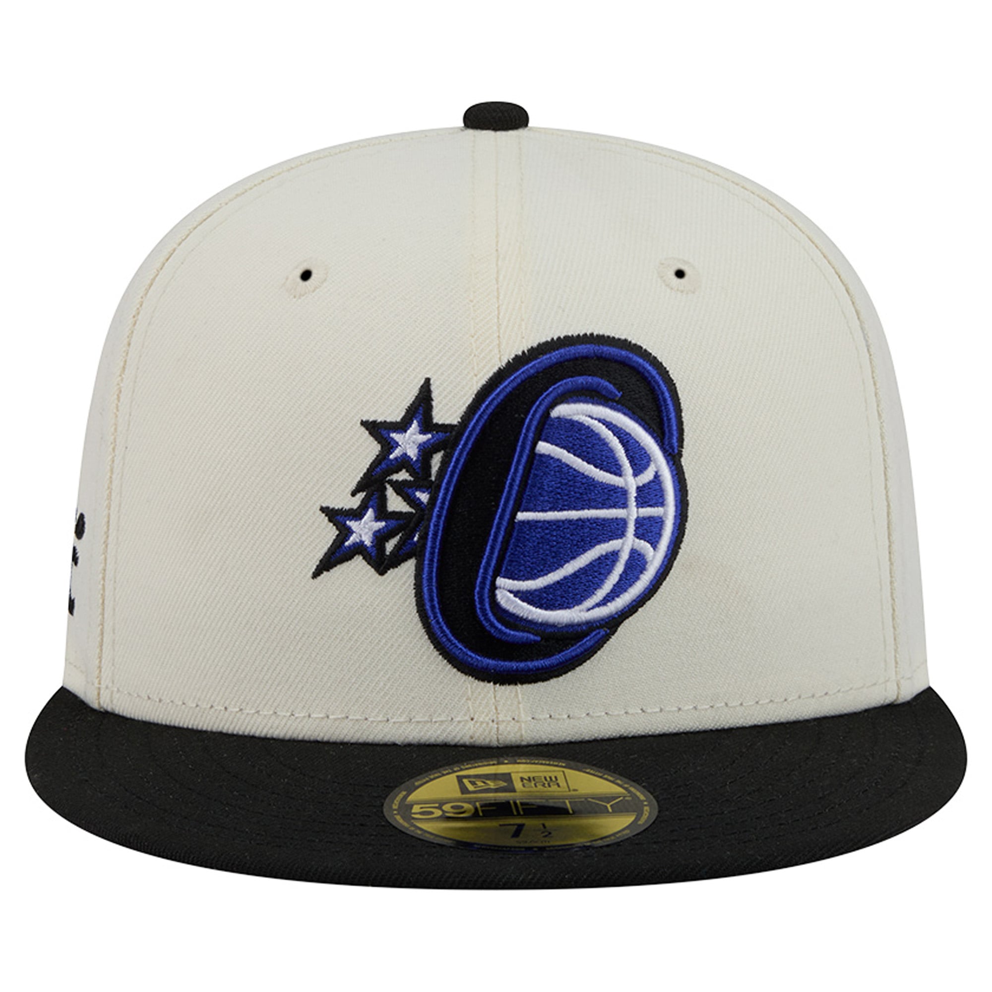 Casquette ajustée New Era Deceptor 59FIFTY crème/noire pour homme