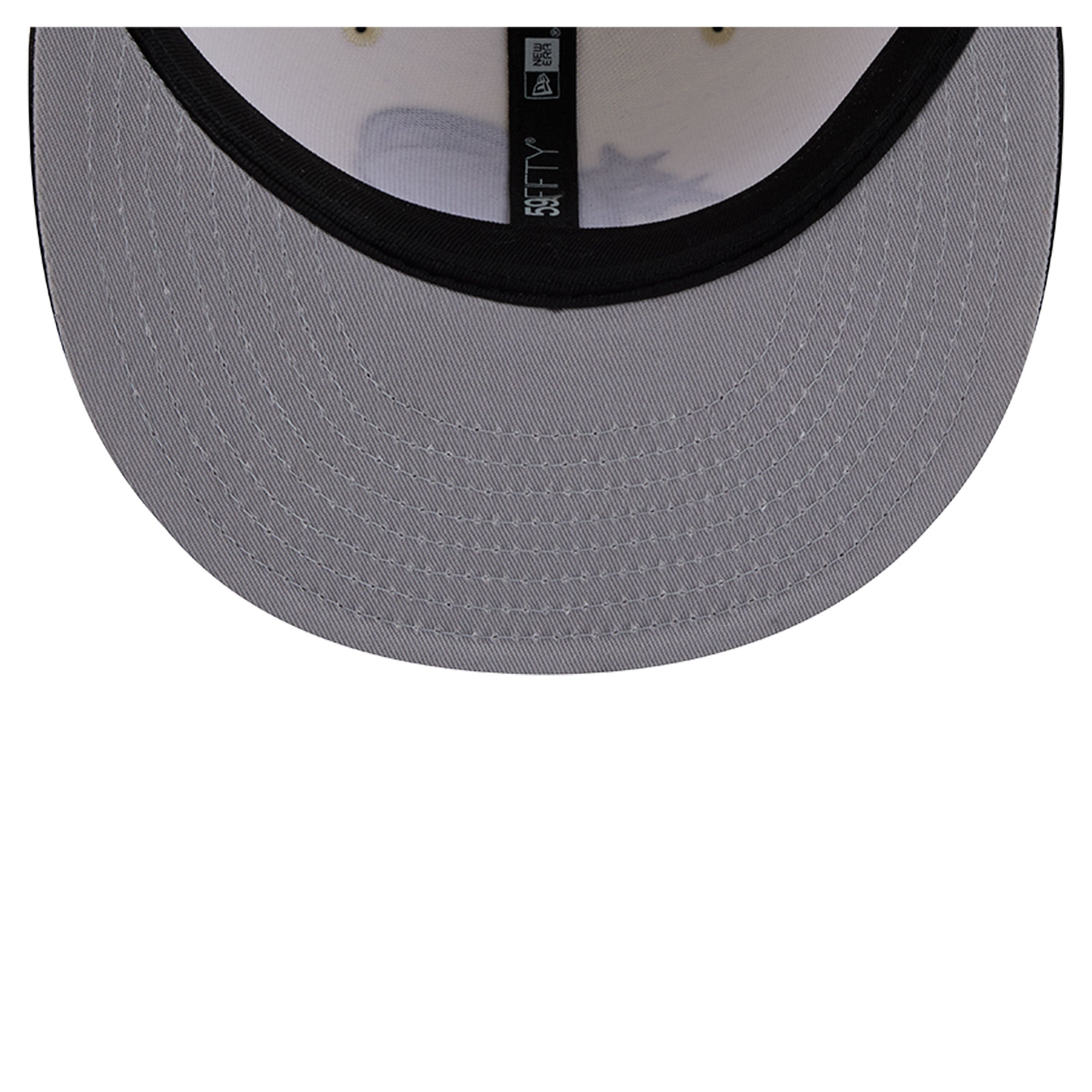 Casquette ajustée New Era Deceptor 59FIFTY crème/noire pour homme