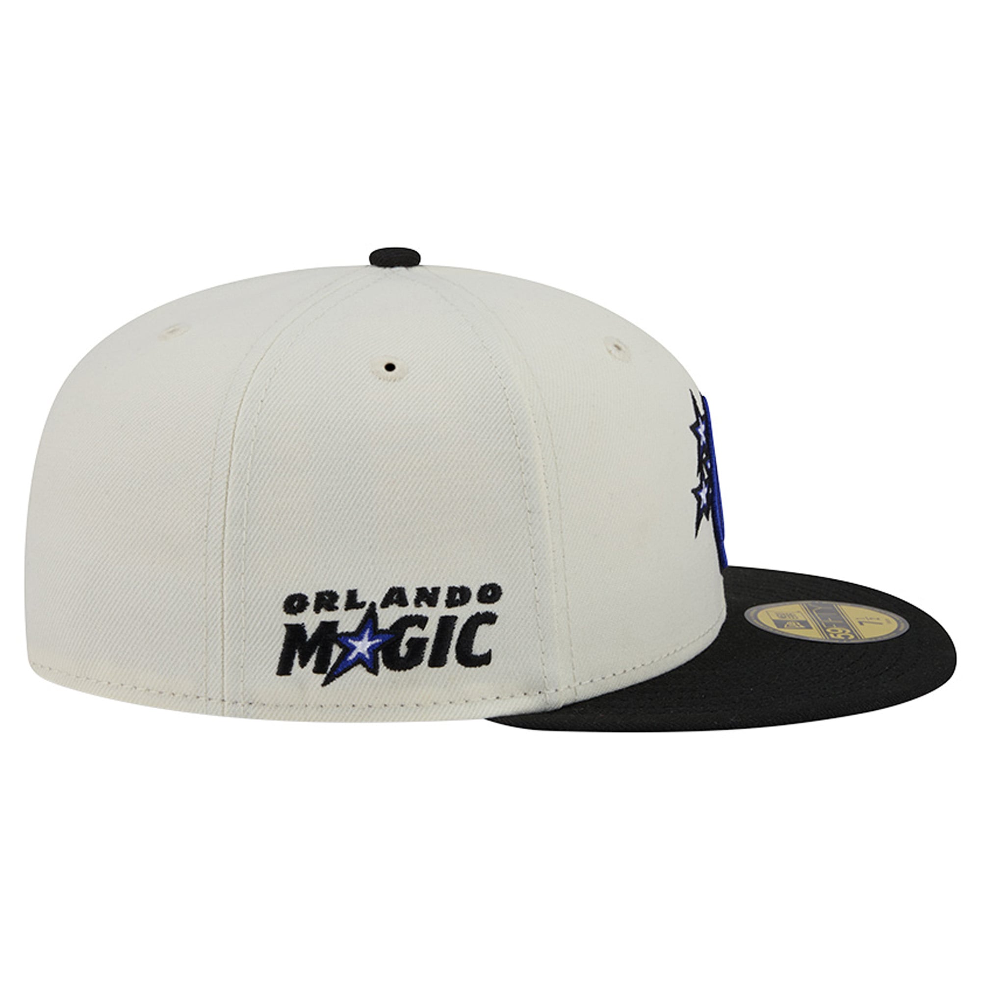 Casquette ajustée New Era Deceptor 59FIFTY crème/noire pour homme