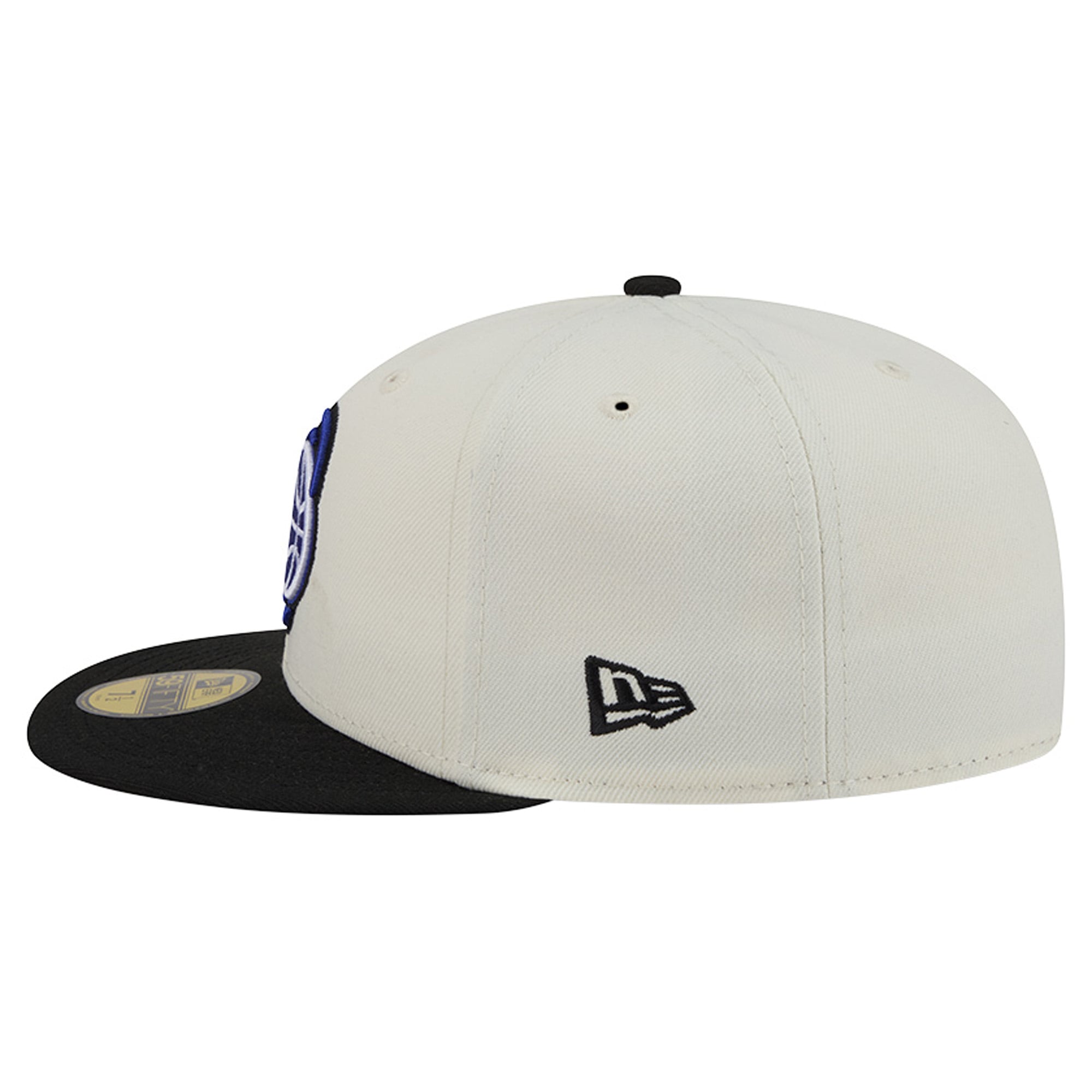 Casquette ajustée New Era Deceptor 59FIFTY crème/noire pour homme