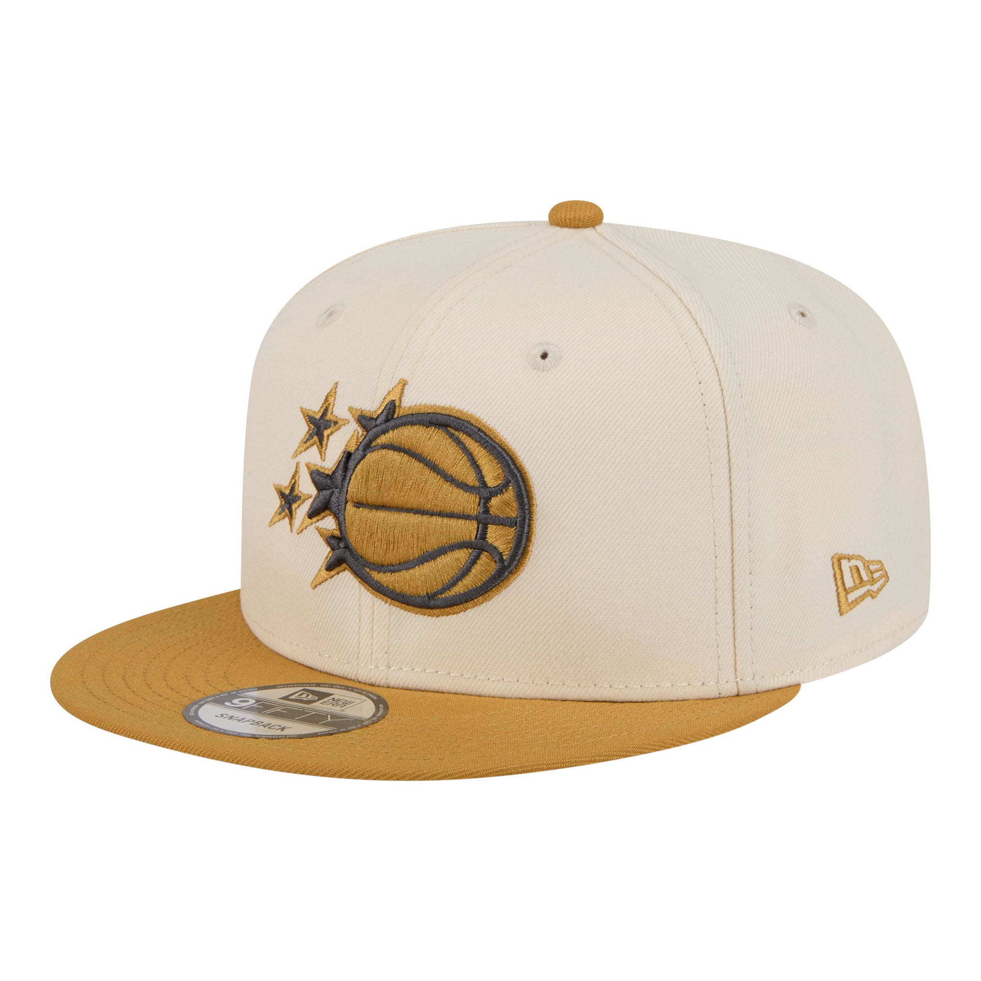 Men's Orlando Magic New Era Cream/Tan Two-Tone Color Pack 9FIFTY Snapback Hat