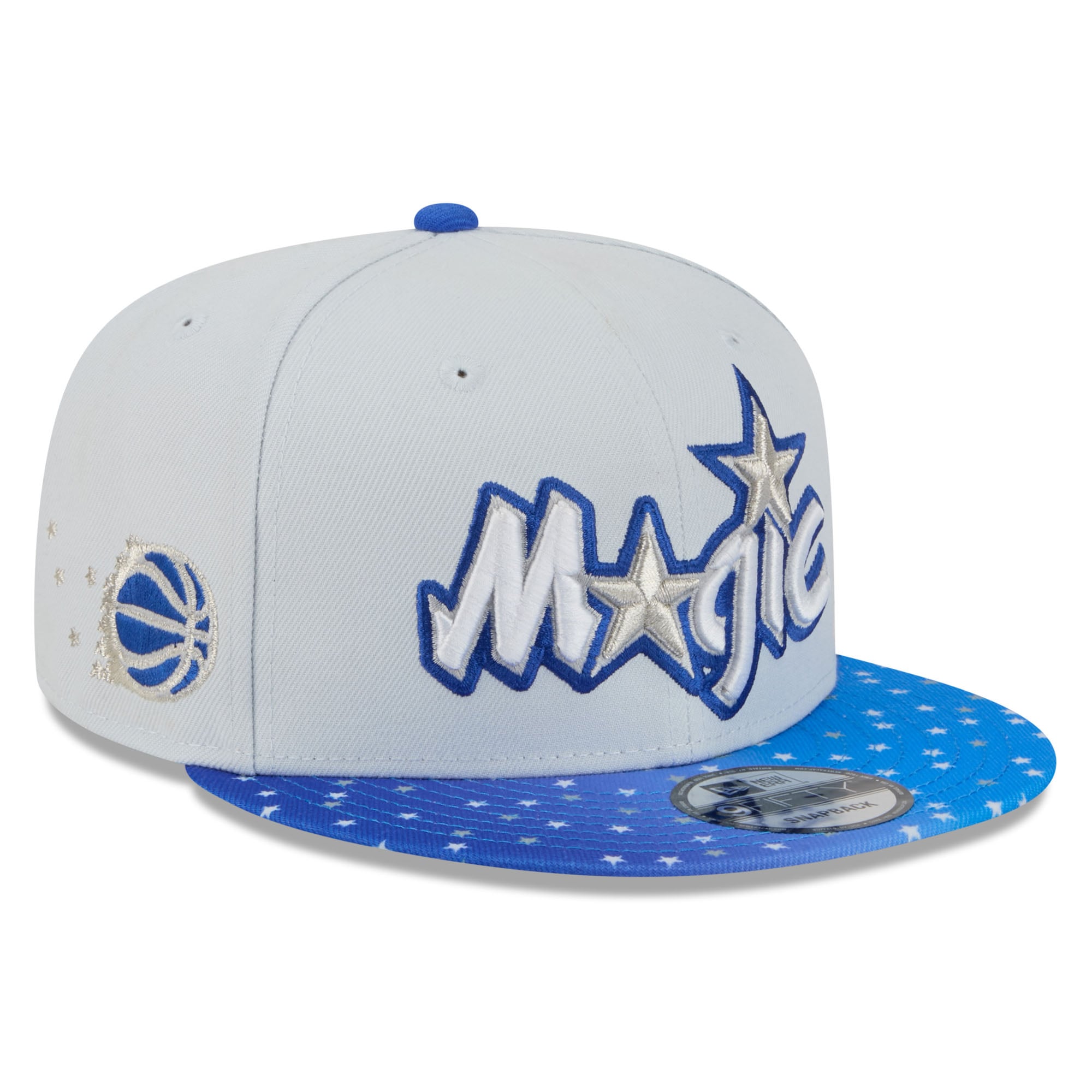 Men's Orlando Magic New Era Gray/Blue 2025/26 City Edition 9FIFTY Snapback Hat