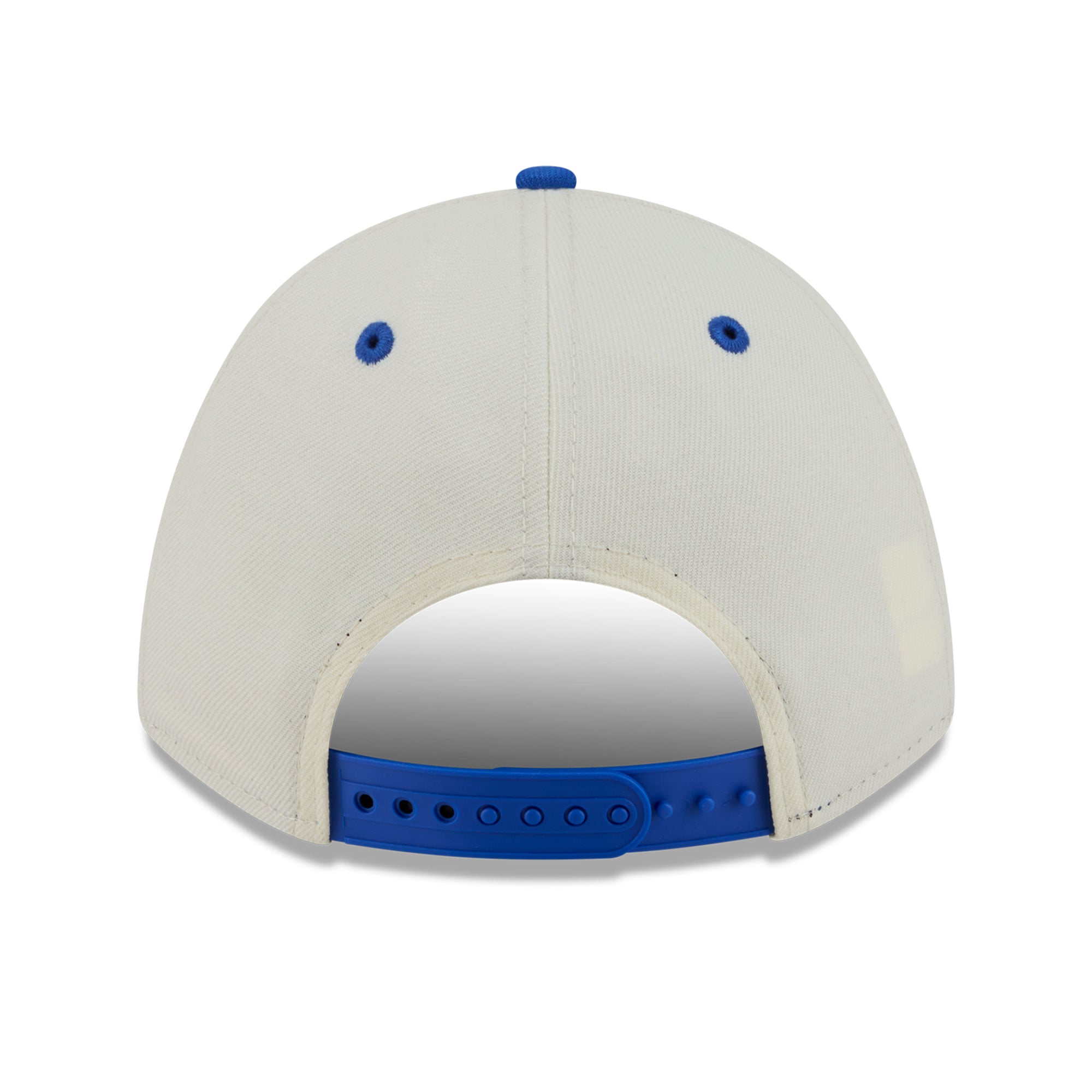 Casquette ajustable New Era blanche et bleue Orlando Magic Arch 9FORTY A-Frame M-Crown pour homme