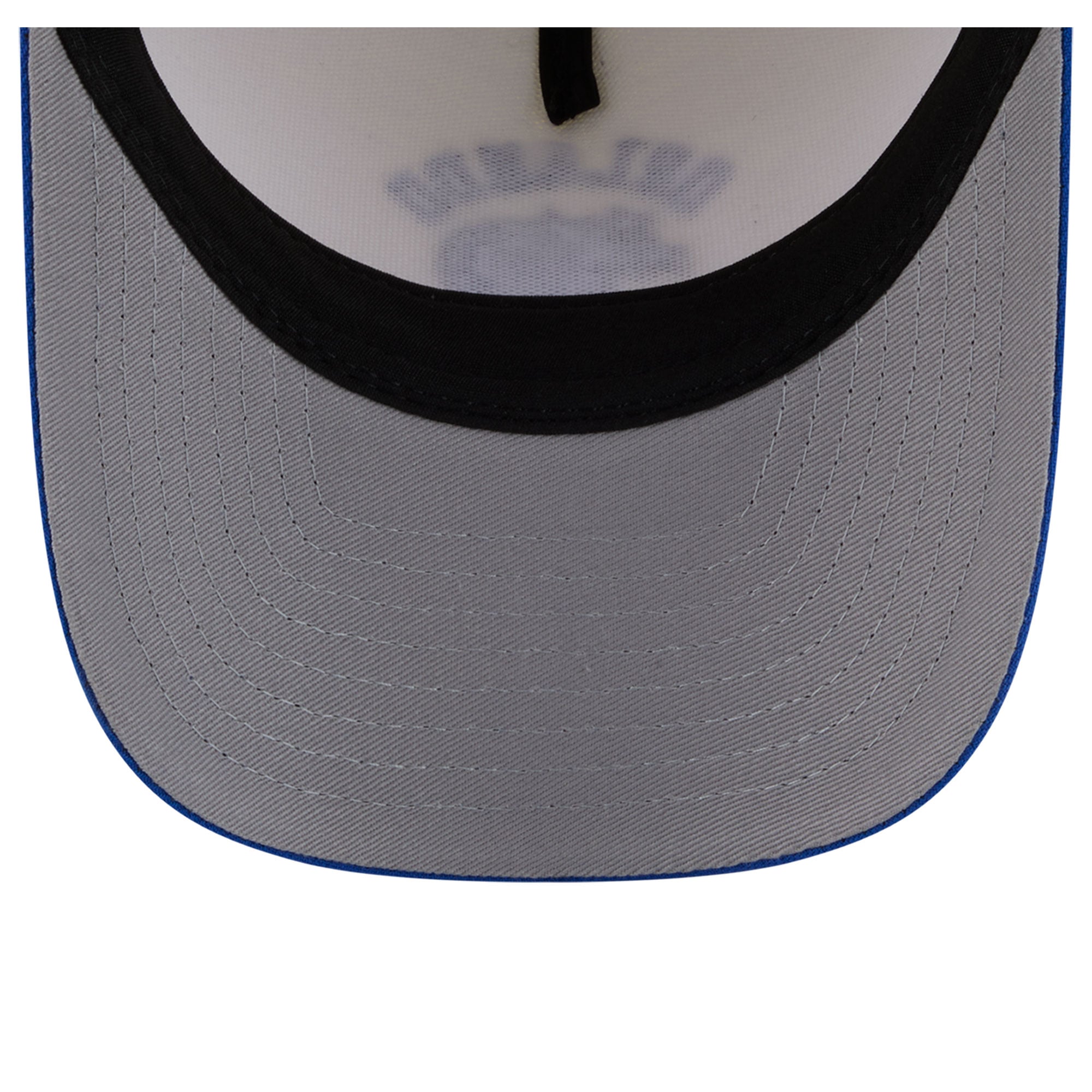 Casquette ajustable New Era blanche et bleue Orlando Magic Arch 9FORTY A-Frame M-Crown pour homme