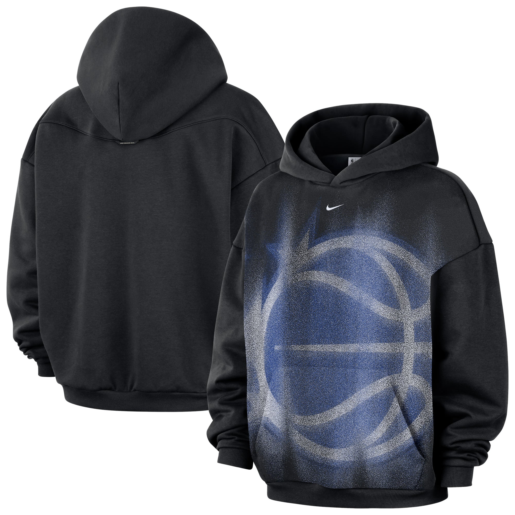 Sweat à capuche Nike noir Orlando Magic 2026 Standard Issue Practice Icon Fleece pour homme