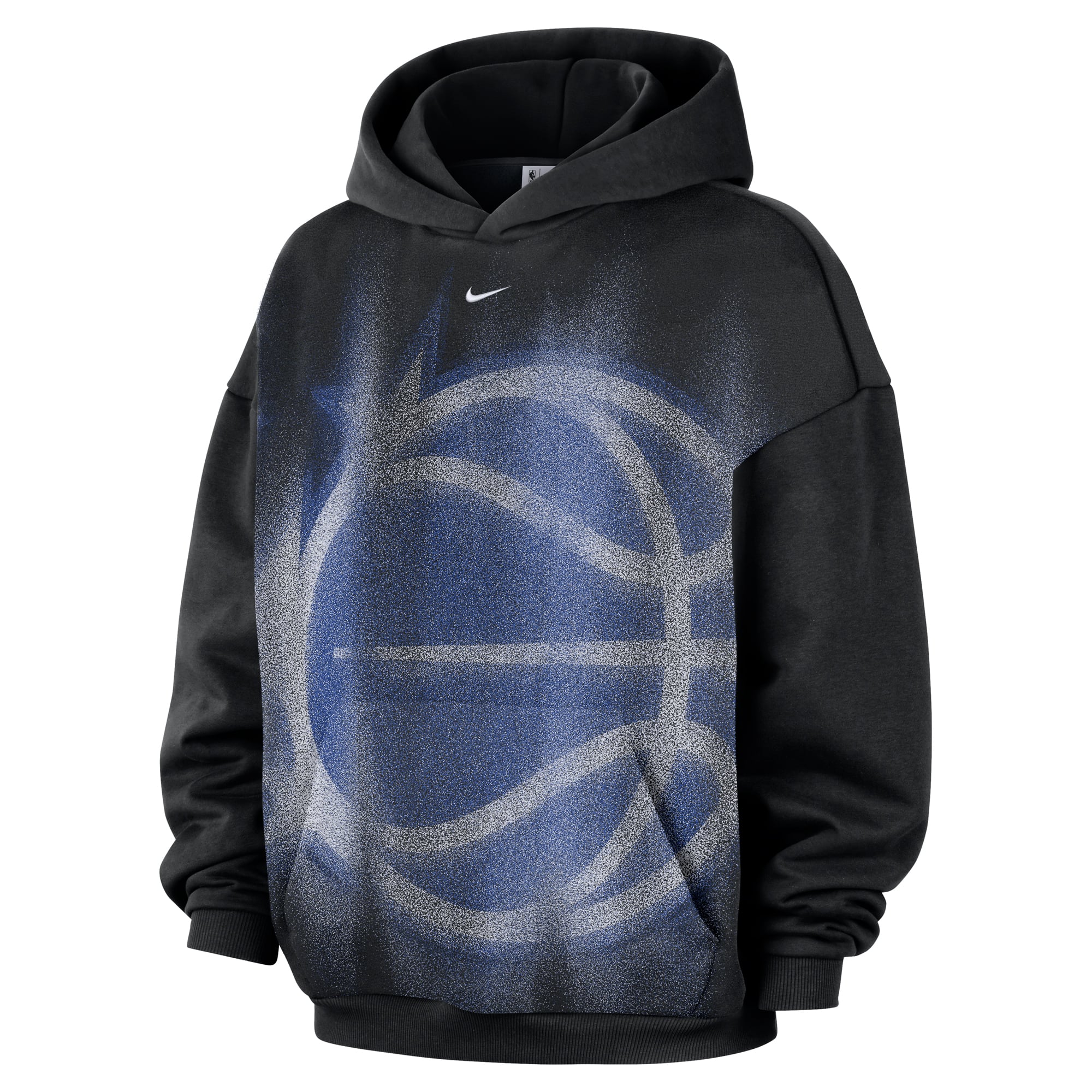 Sweat à capuche Nike noir Orlando Magic 2026 Standard Issue Practice Icon Fleece pour homme