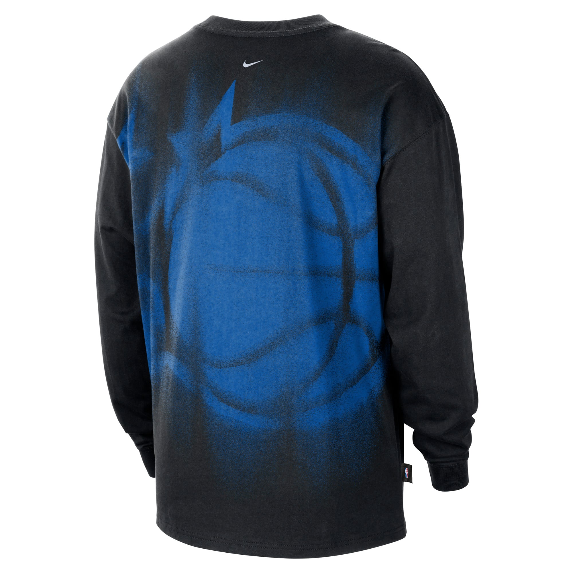 T-shirt à manches longues Nike noir Orlando Magic 2026 Standard Issue pour homme