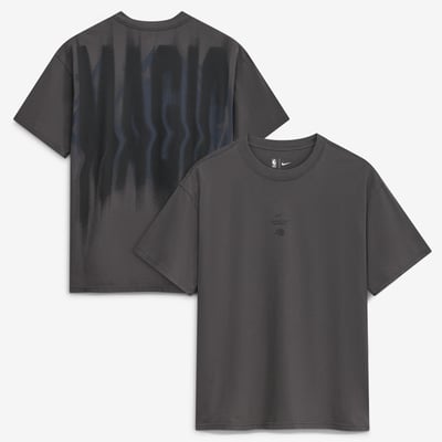 T-shirt d'avant-match Nike Max 90, édition standard 2026, Orlando Magic - Gris anthracite