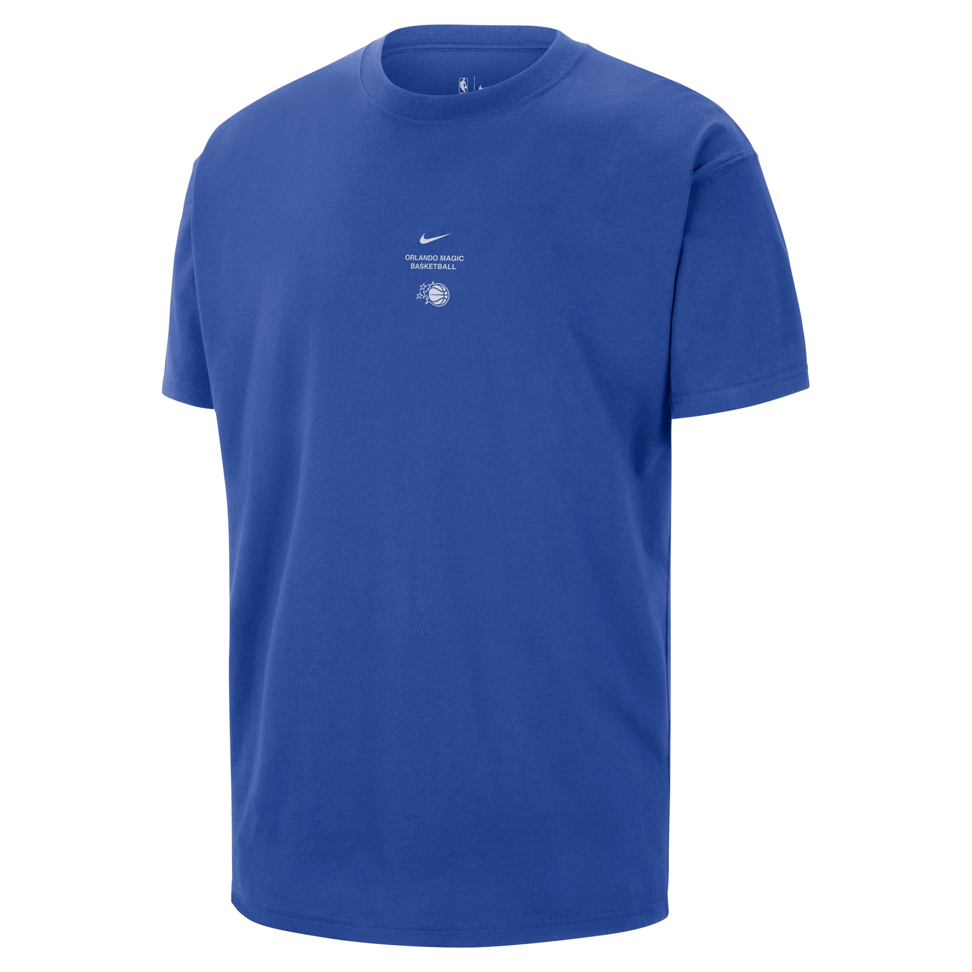 T-shirt d'entraînement Nike Royal Orlando Magic 2026 Standard Issue pour homme