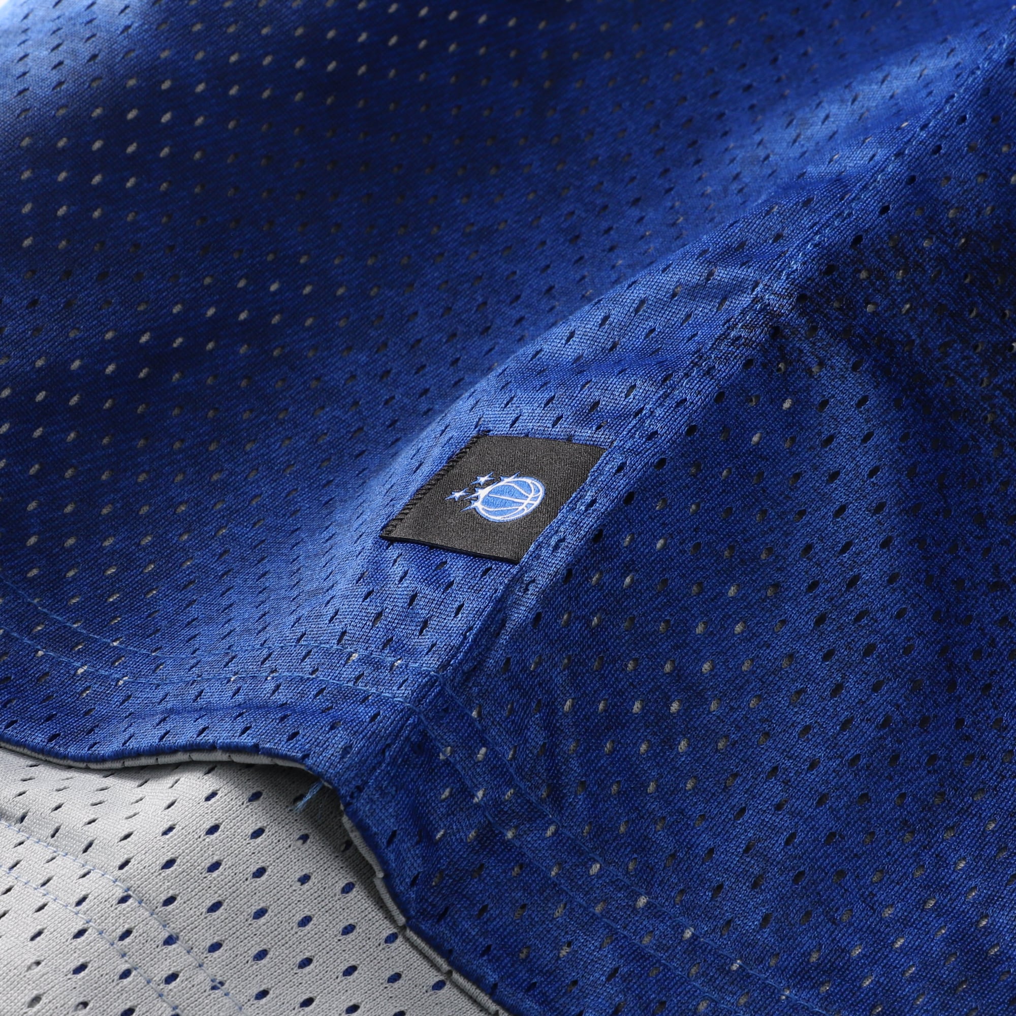 Maillot réversible Nike Royal/Silver Orlando Magic 2026 Standard Issue Practice Icon Mesh pour homme
