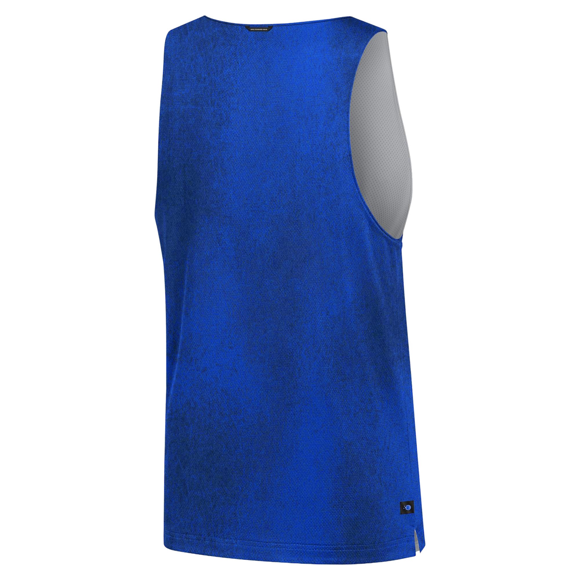 Maillot réversible Nike Royal/Silver Orlando Magic 2026 Standard Issue Practice Icon Mesh pour homme