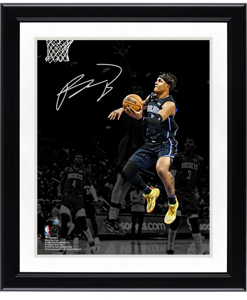 Paolo Banchero Orlando Magic Autographed 11