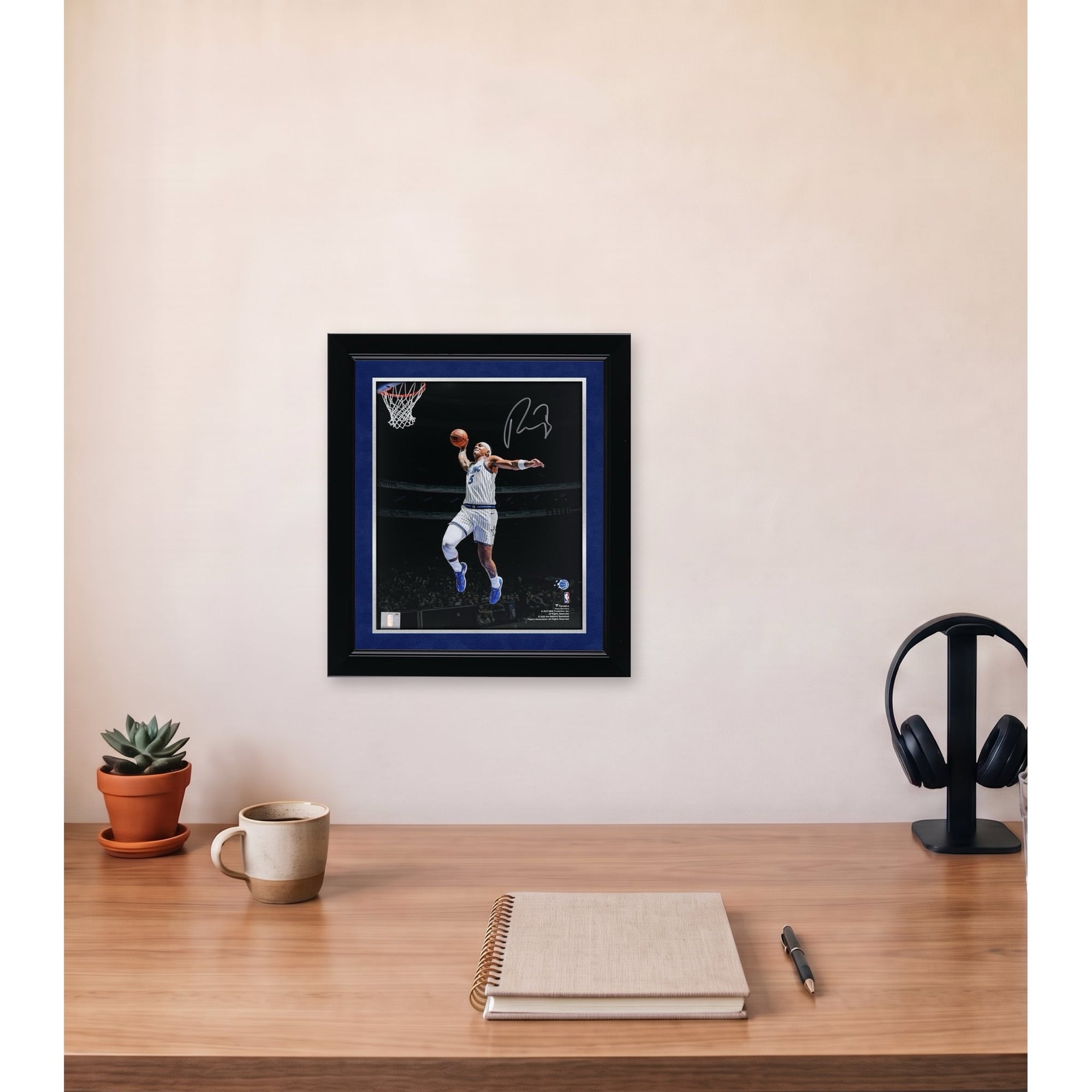 Paolo Banchero Orlando Magic Autographed 8" x 10" Dunk vs. 76ers Spotlight Photograph