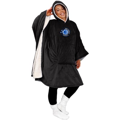 Orlando Magic Pegasus Team Color 50" x 70" Bloncho Sherpa Fan Cape