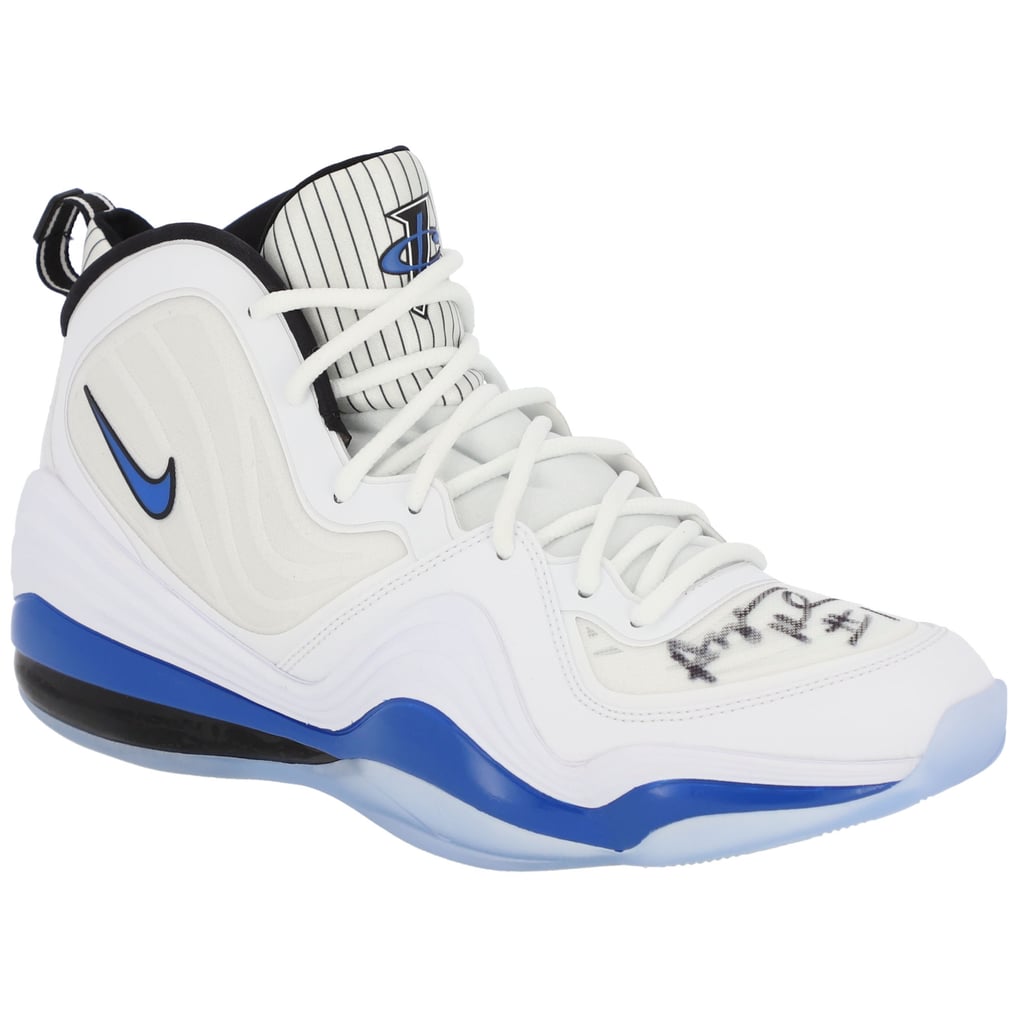 Penny Hardaway Orlando Magic Autographed White Air Penny V  display picture 1
