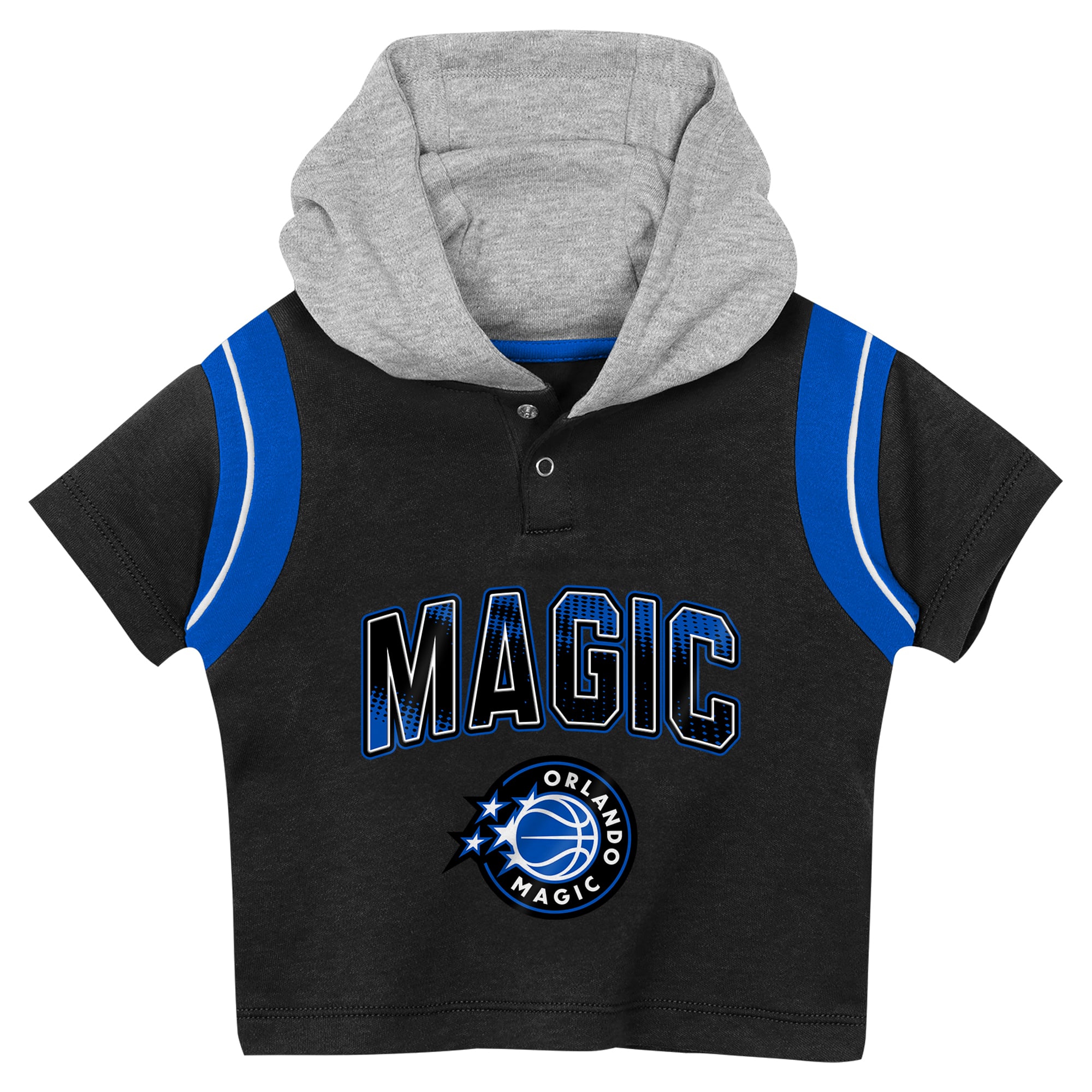 Preschool Outerstuff Black Orlando Magic Get Back Short Sleeve Hoodie & Shorts Two-Pack Set
