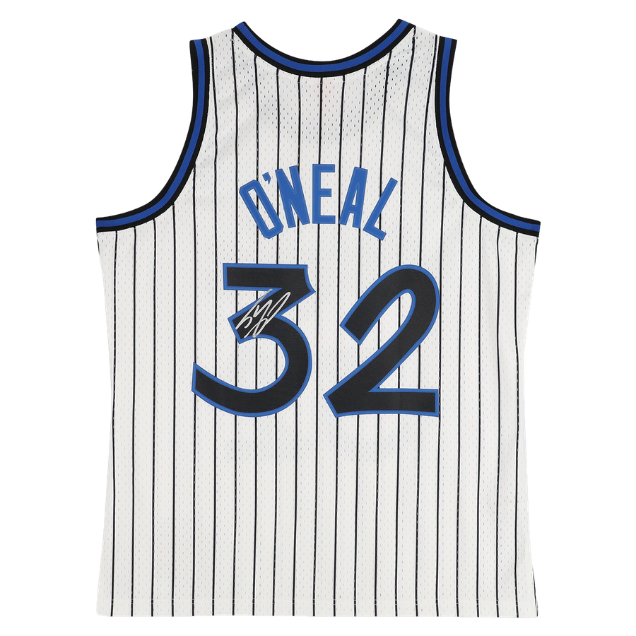 Shaquille O'Neal Orlando Magic Autographed Mitchell & Ness 1993-94 White Swingman Jersey