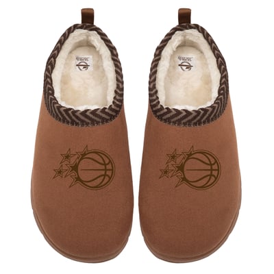 Orlando Magic ISlide Unisex Tonal Logo Mission Slipper - Tan
