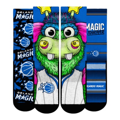  Orlando Magic Rock Em Unisex Fan Favorites Three-Pack Crew Socks Set - Blue