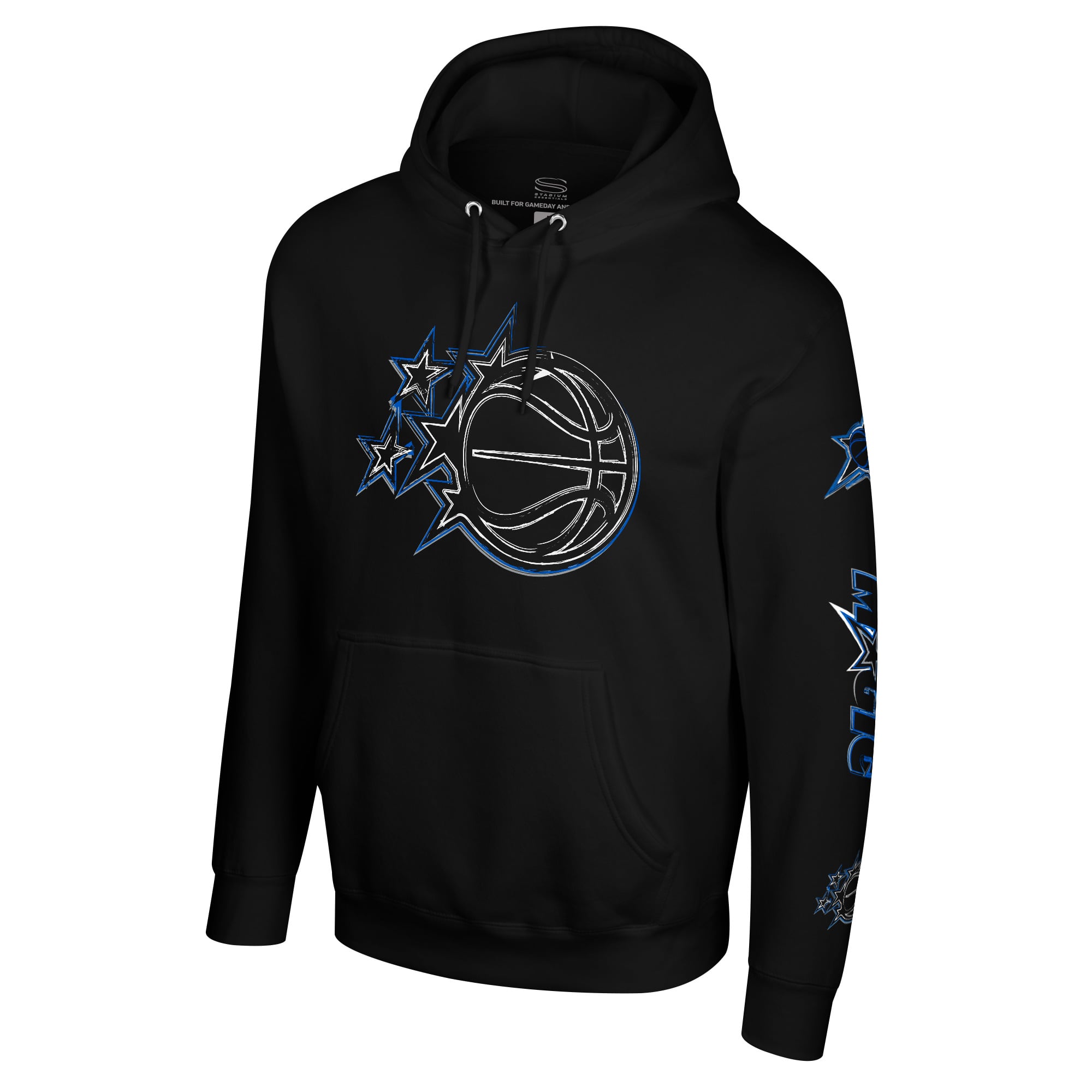 Unisex Stadium Essentials  Black Orlando Magic Elementized Ride Hoodie