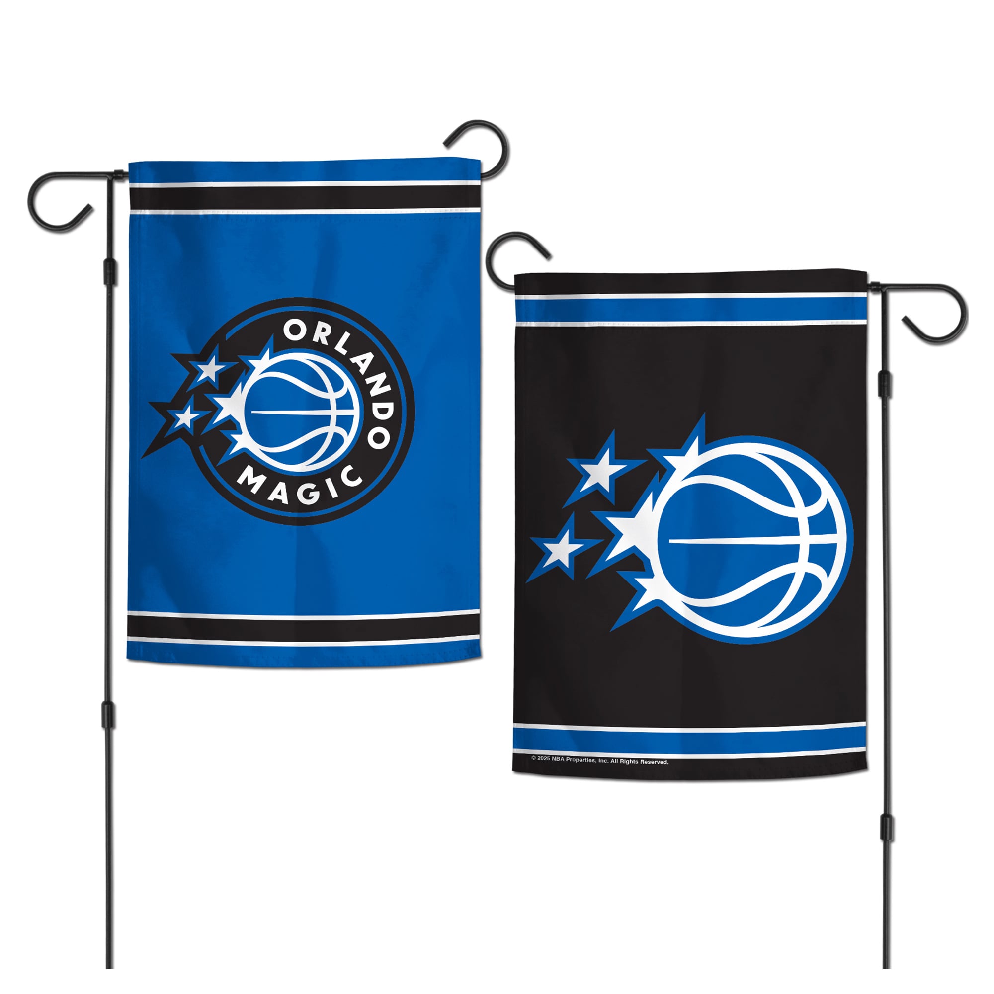 Drapeau de jardin double face WinCraft Orlando Magic 12" x 18"