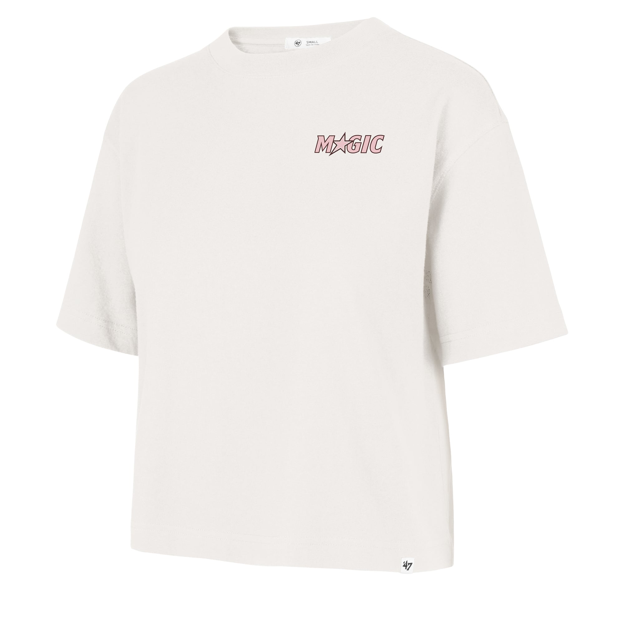 Women's '47 Cream Orlando Magic Love Letter Reed City T-Shirt