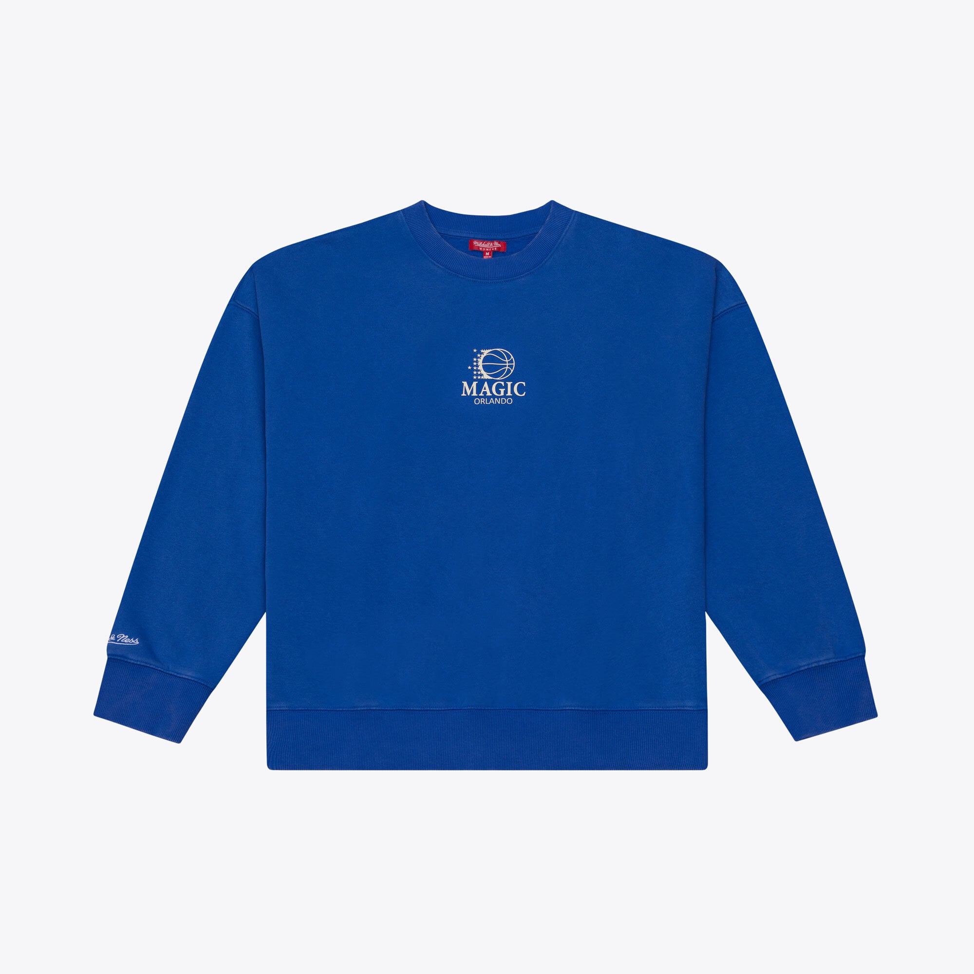 Sweat-shirt polaire Mitchell & Ness bleu Orlando Magic Core Essentials pour femme