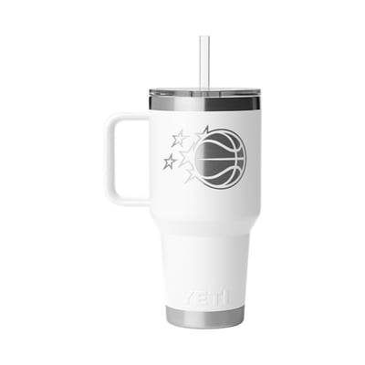 Orlando Magic YETI 35oz. Rambler 2.0 Straw Mug