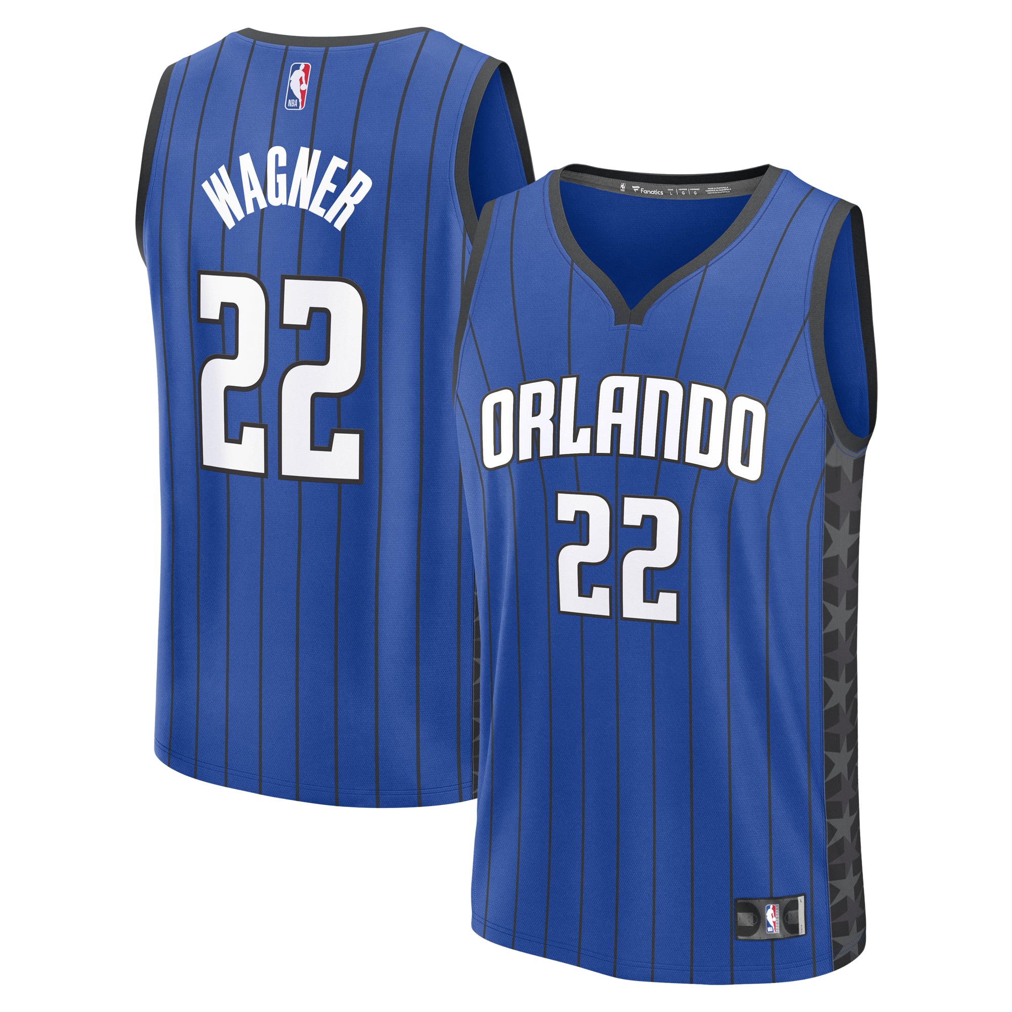 Maillot Orlando Magic Franz Wagner Dédicacé – Taille XL, Authentifié PA Avec COA, Original