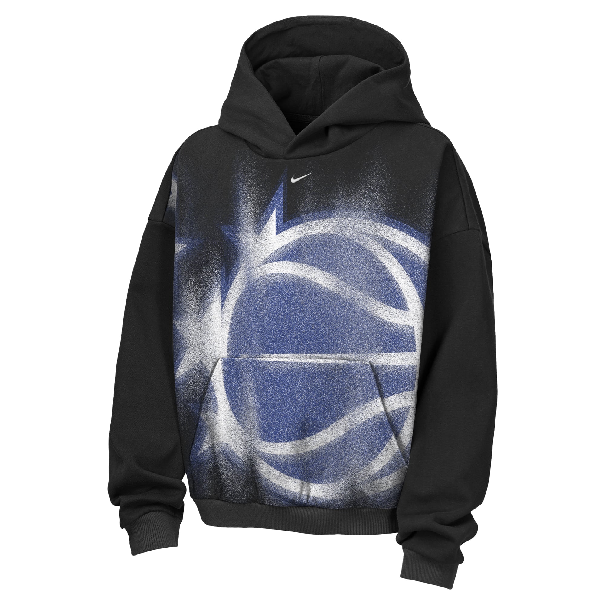 Sweat à capuche en polaire Nike Orlando Magic 2026 Standard Issue Practice Icon noir pour enfant