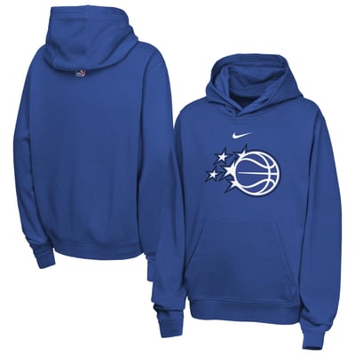 Orlando Magic Nike Youth Essential Logo Club Hoodie - Blue