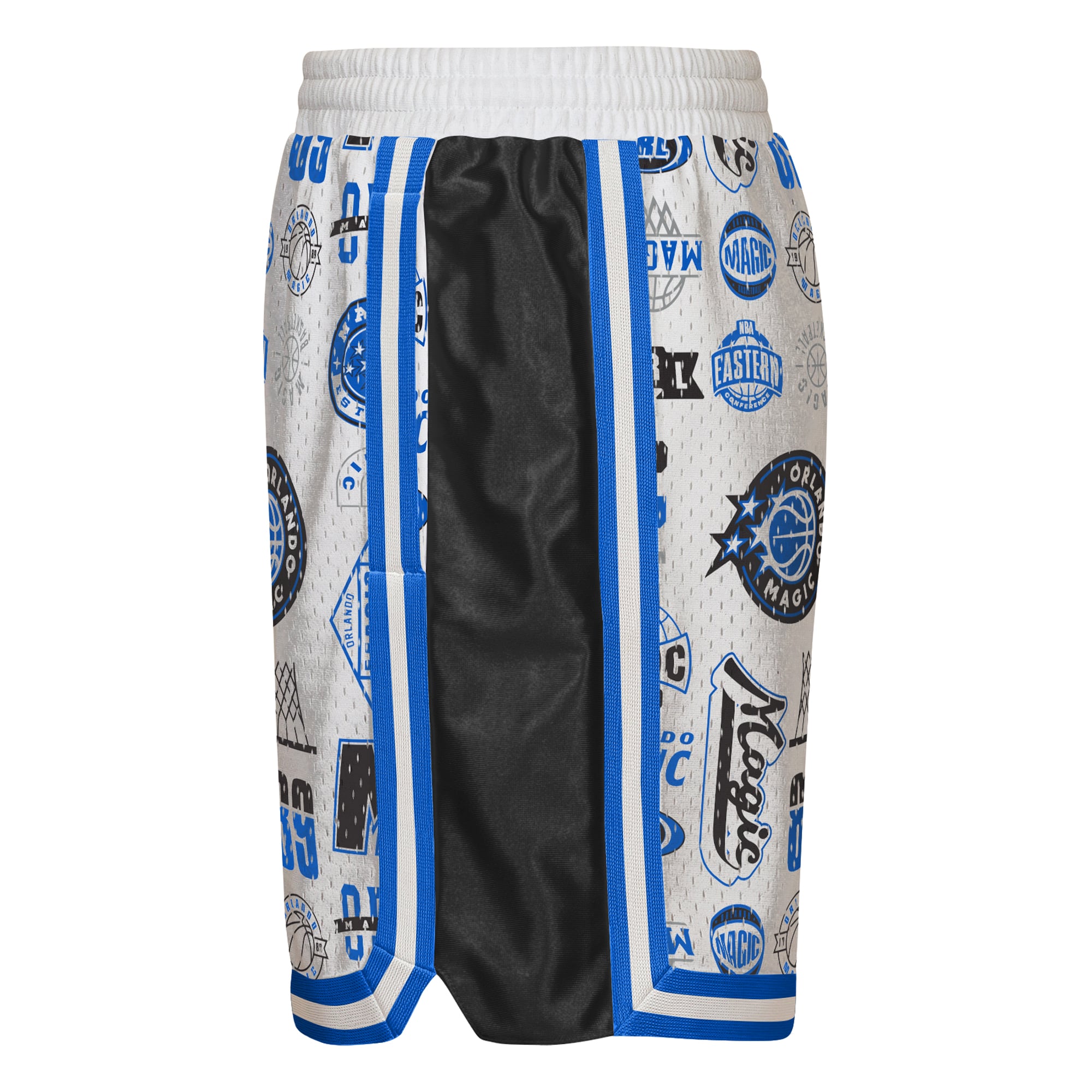 Short de basketball Outerstuff blanc Orlando Magic Ball Hog Dazzle pour jeunes