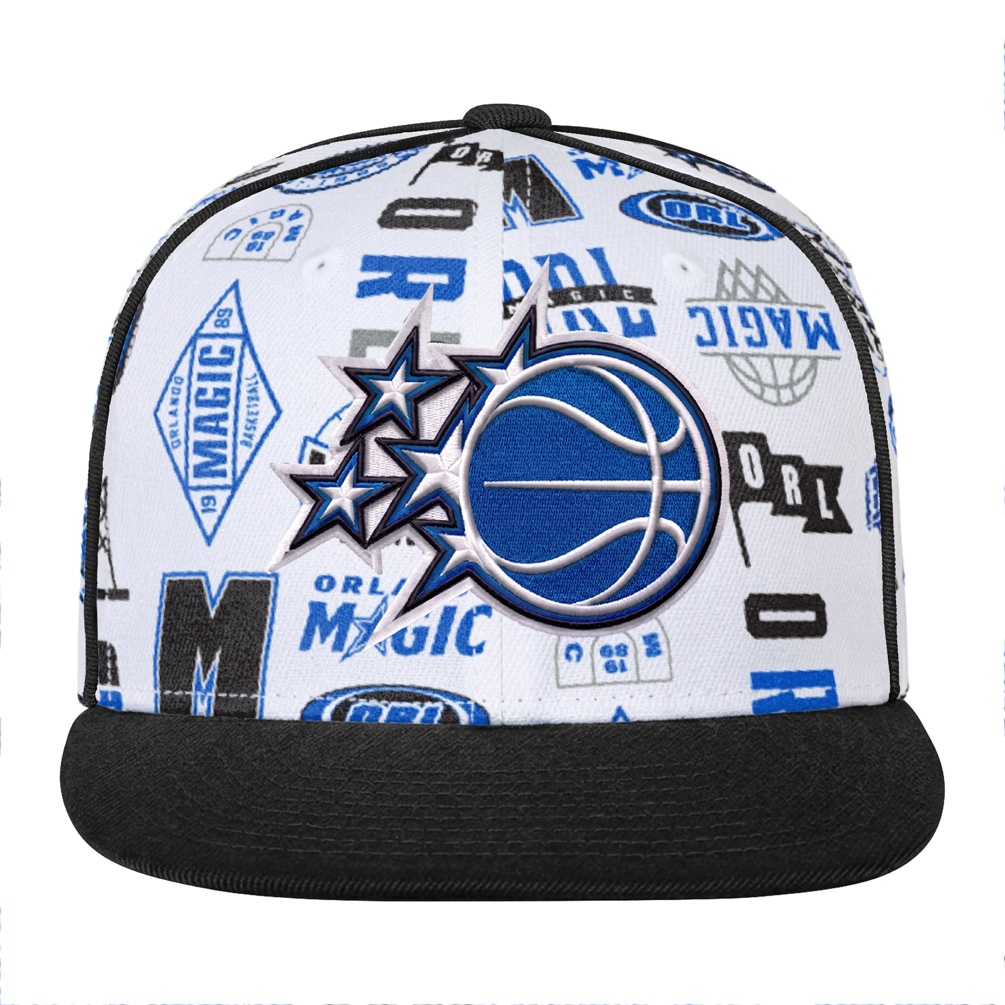 Casquette snapback blanche Orlando Magic pour jeunes Outerstuff