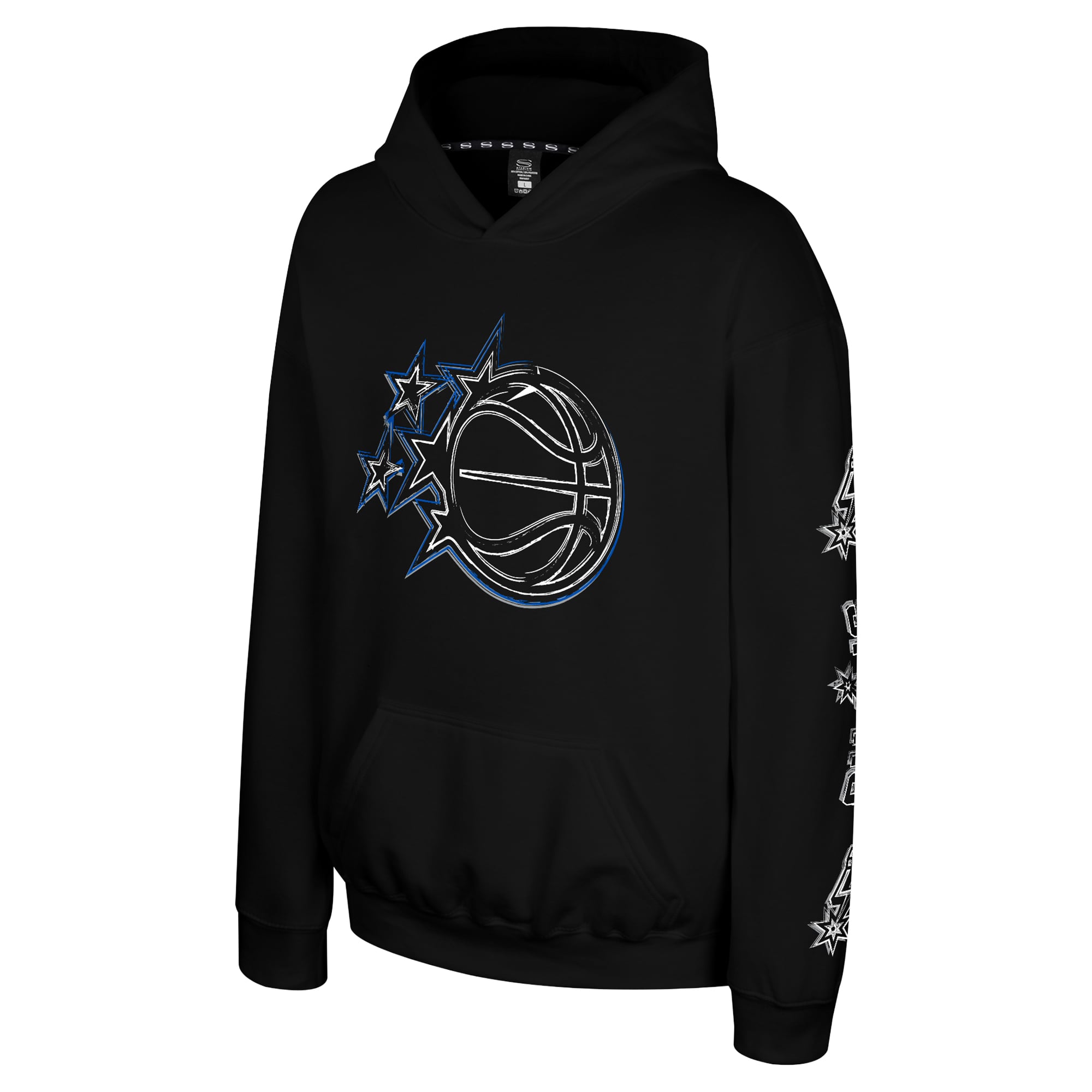 Youth Stadium Essentials  Black Orlando Magic Legends Elementized Hoodie