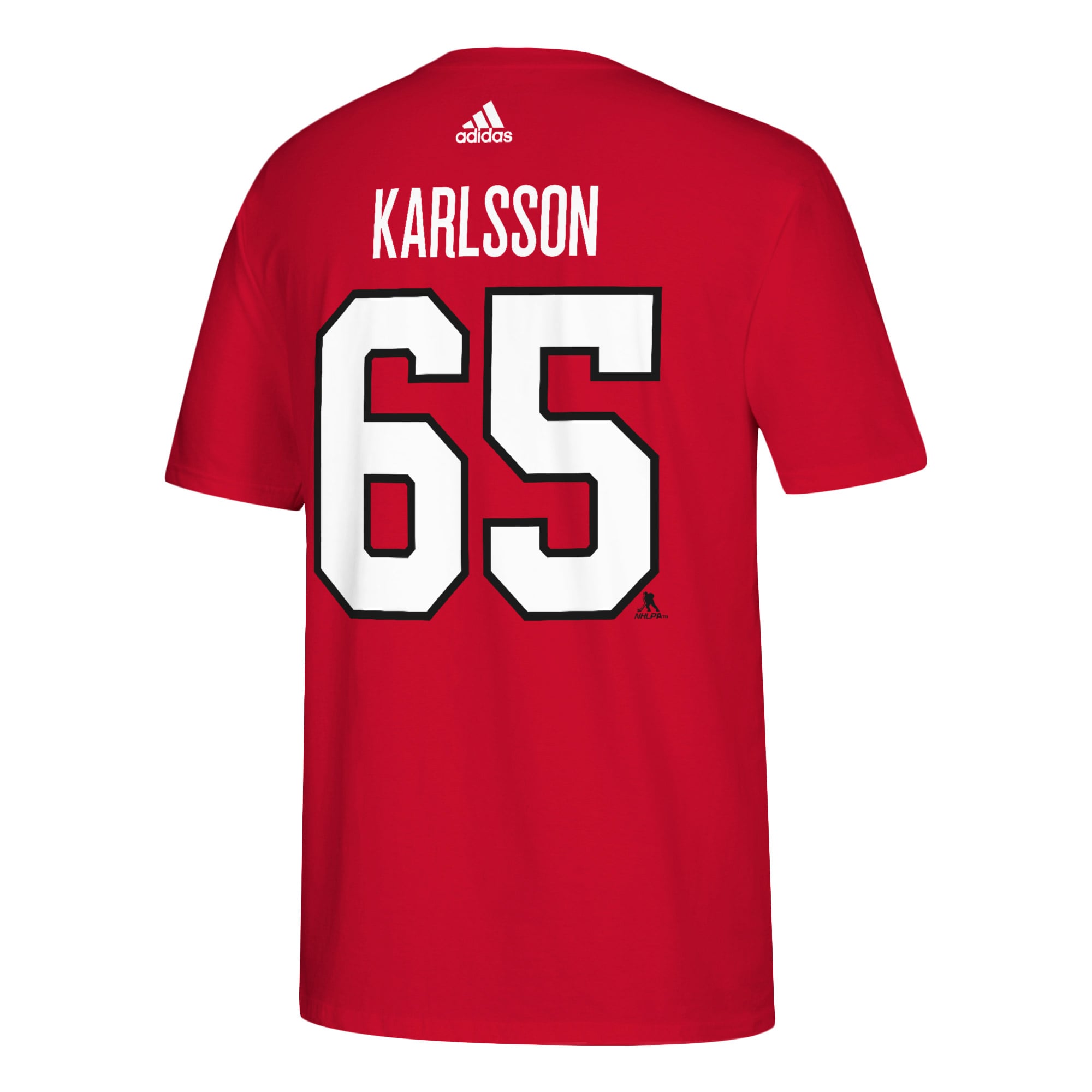 Men's Ottawa Senators Erik Karlsson adidas Red 2017 NHL 100
