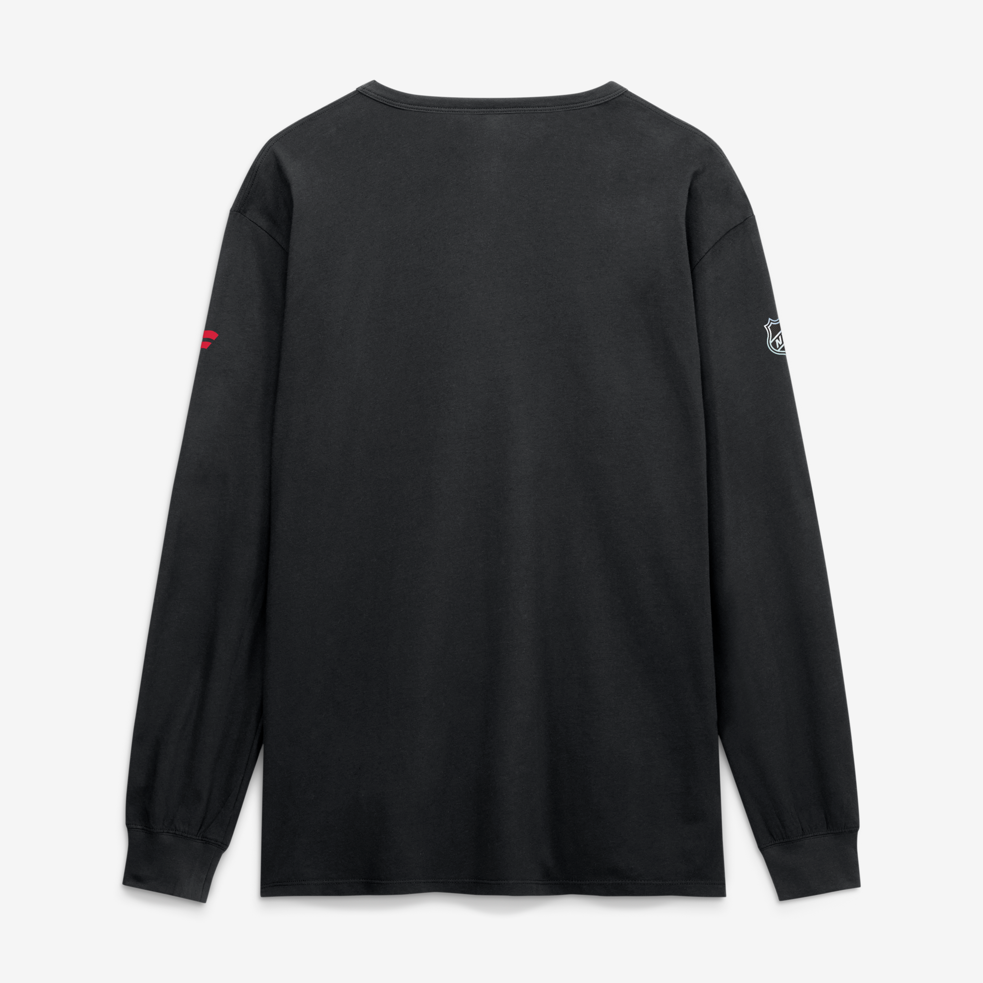 Men's Fanatics Black Ottawa Senators Authentic Pro Primary Logo Long Sleeve T-Shirt